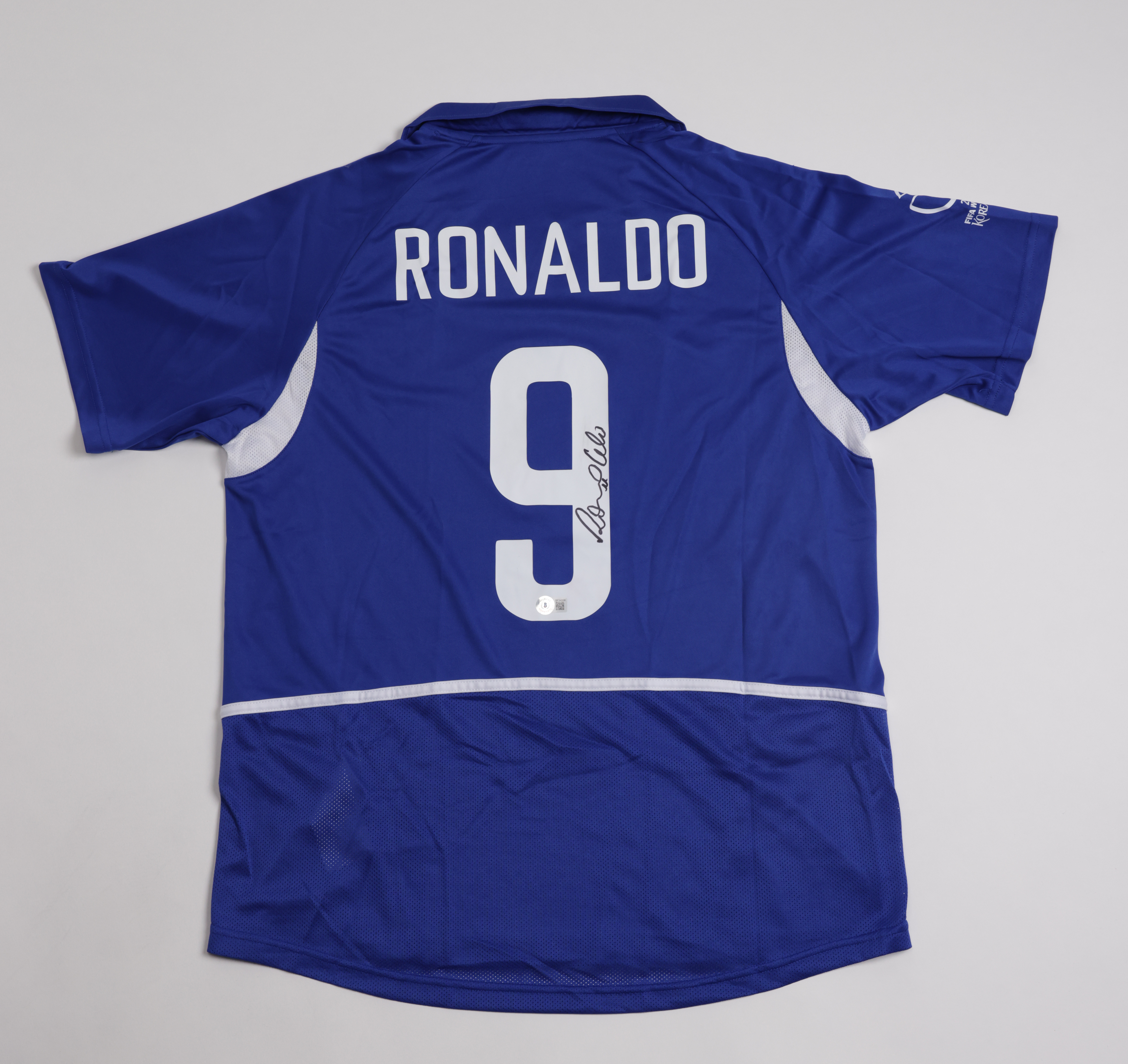 Jersey Ronaldo Nazario Brasil Visitante 2002