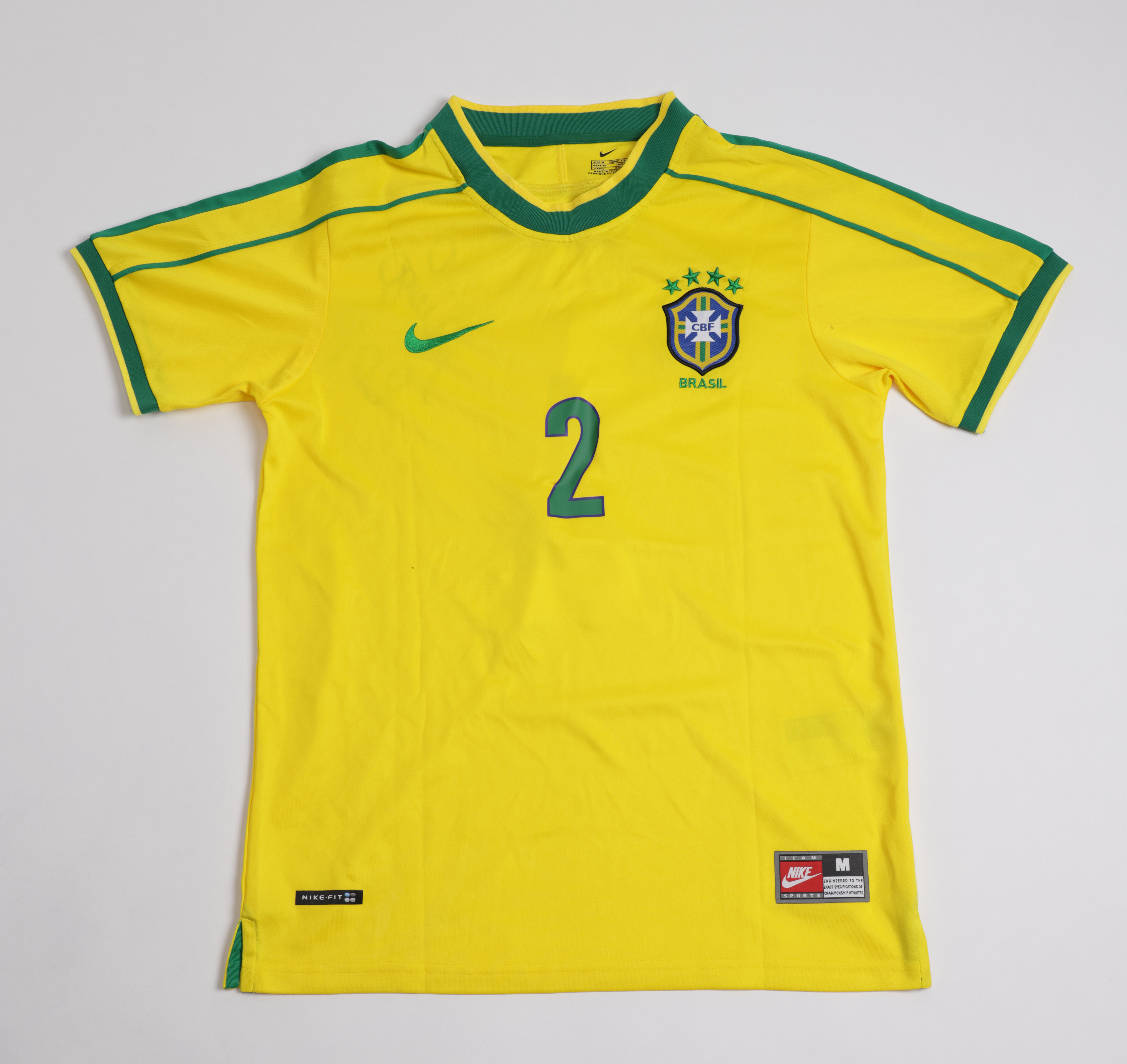 Jersey Cafú Brasil Local 1998 - Image 2