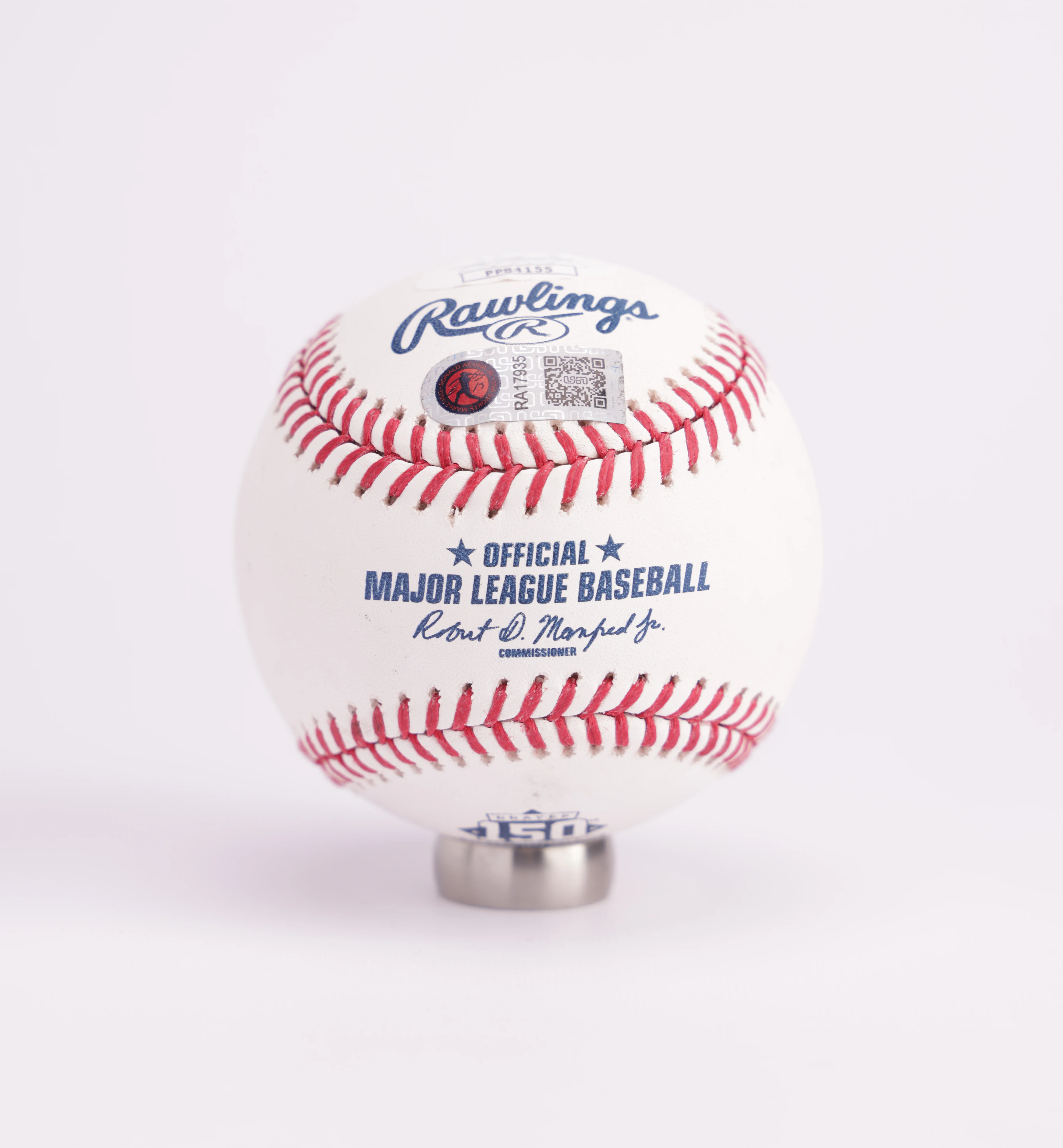 Bola Baseball Ronald Auña Jr Atlanta Braves - Image 2