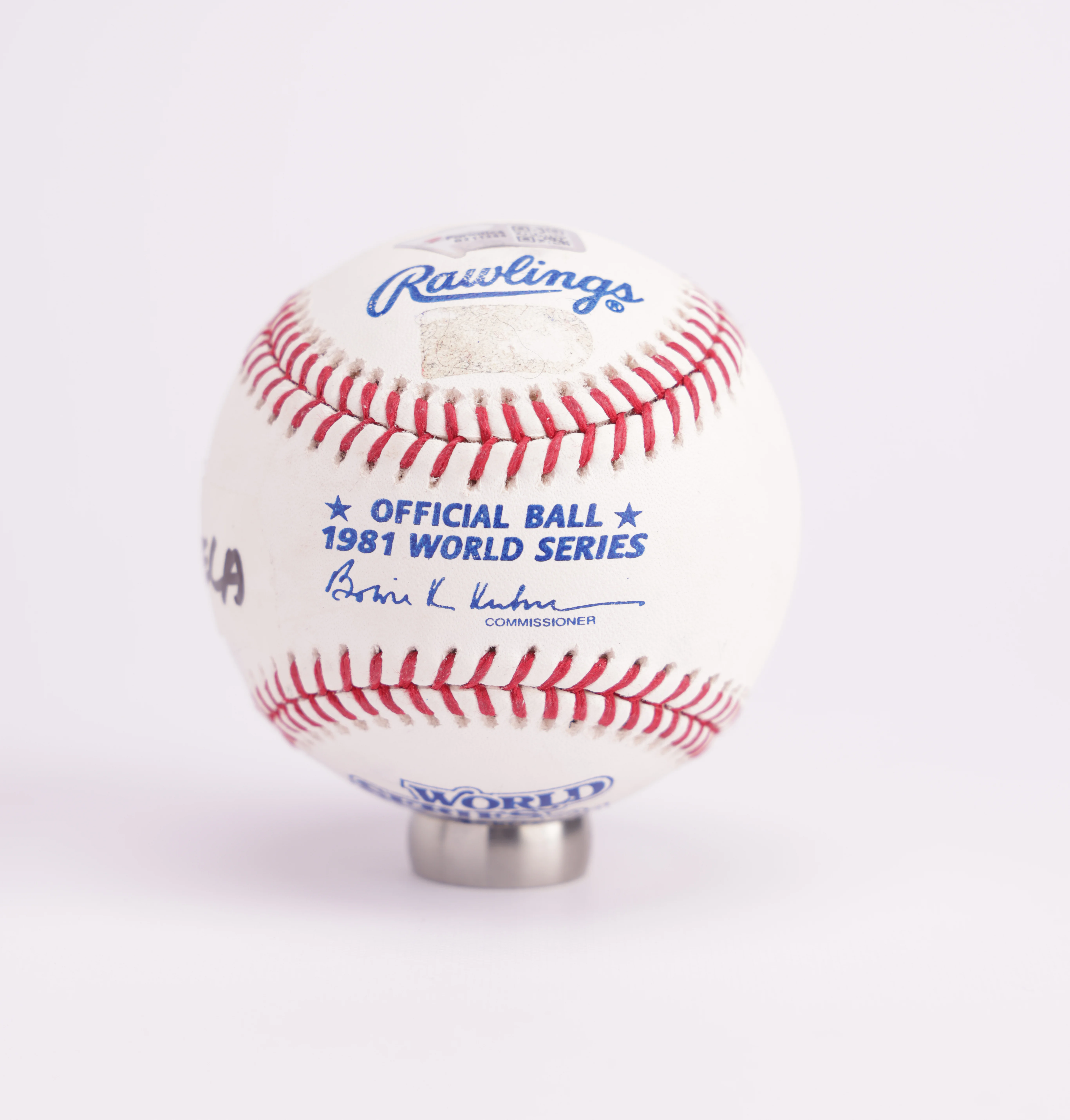 Bola Baseball Fernando Valenzuela Los Angeles Dodgers - Image 2