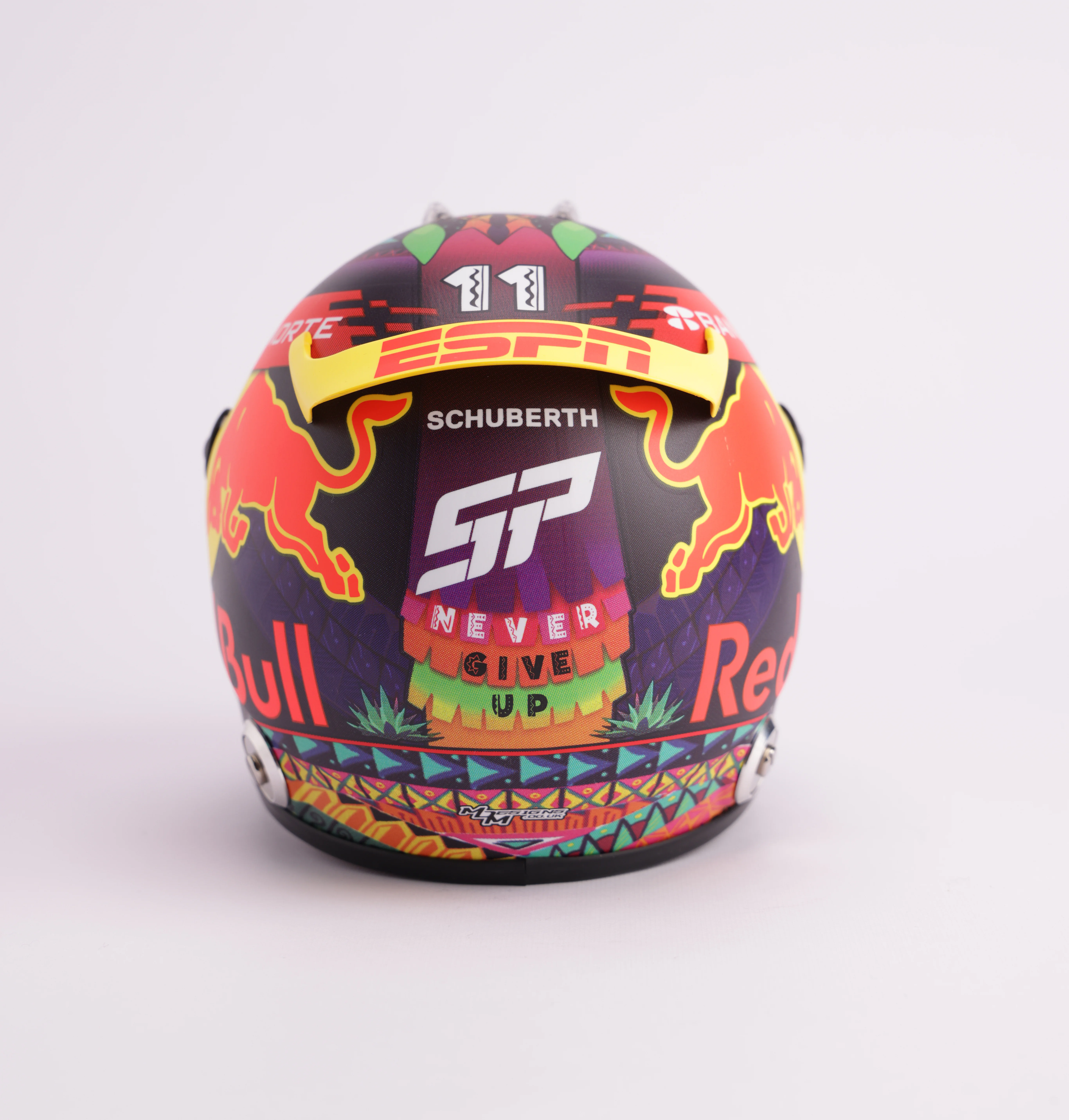 Mini Casco Checo Pérez Red Bull - Image 4