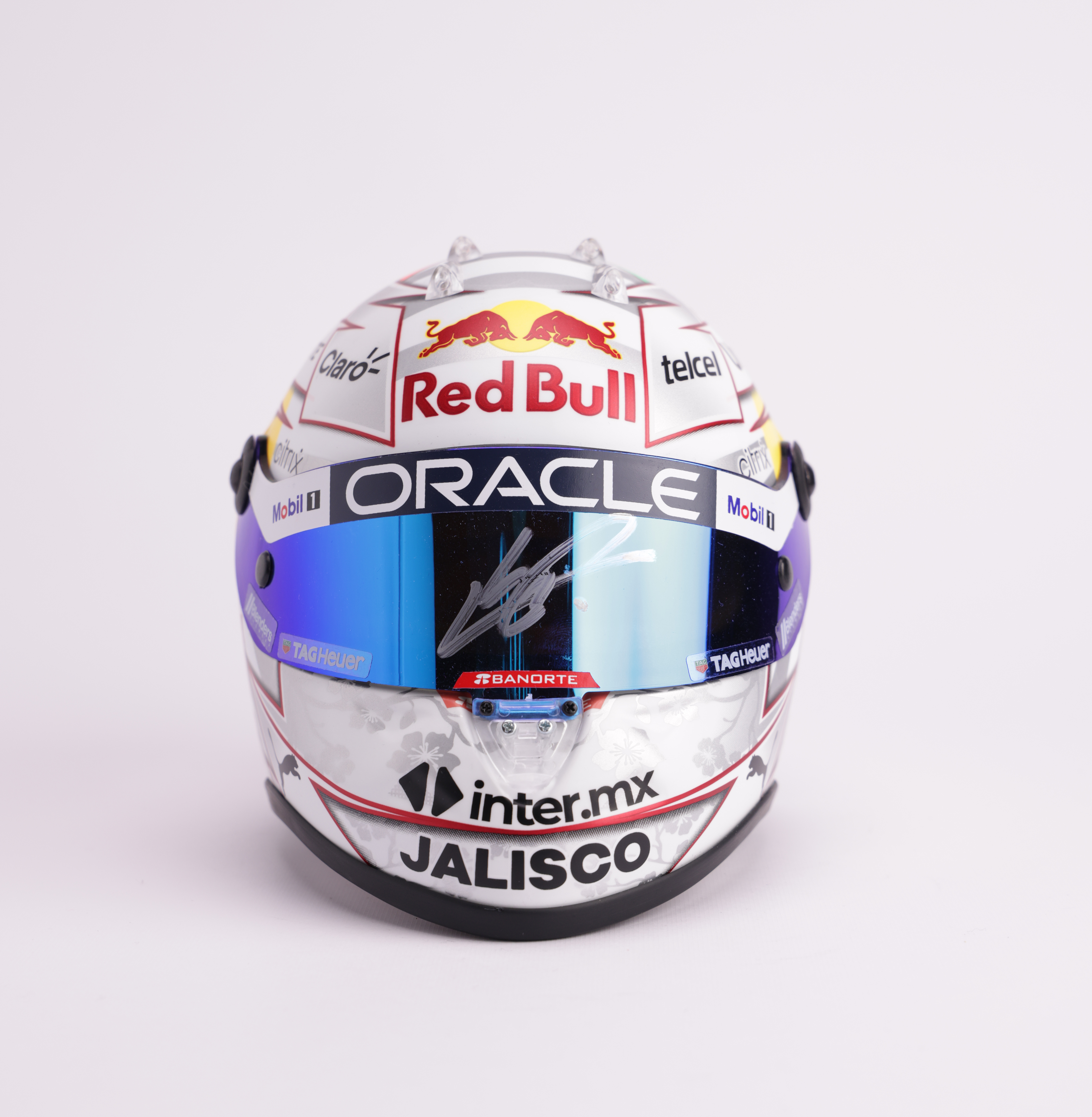 Mini Casco Checo Pérez Red Bull