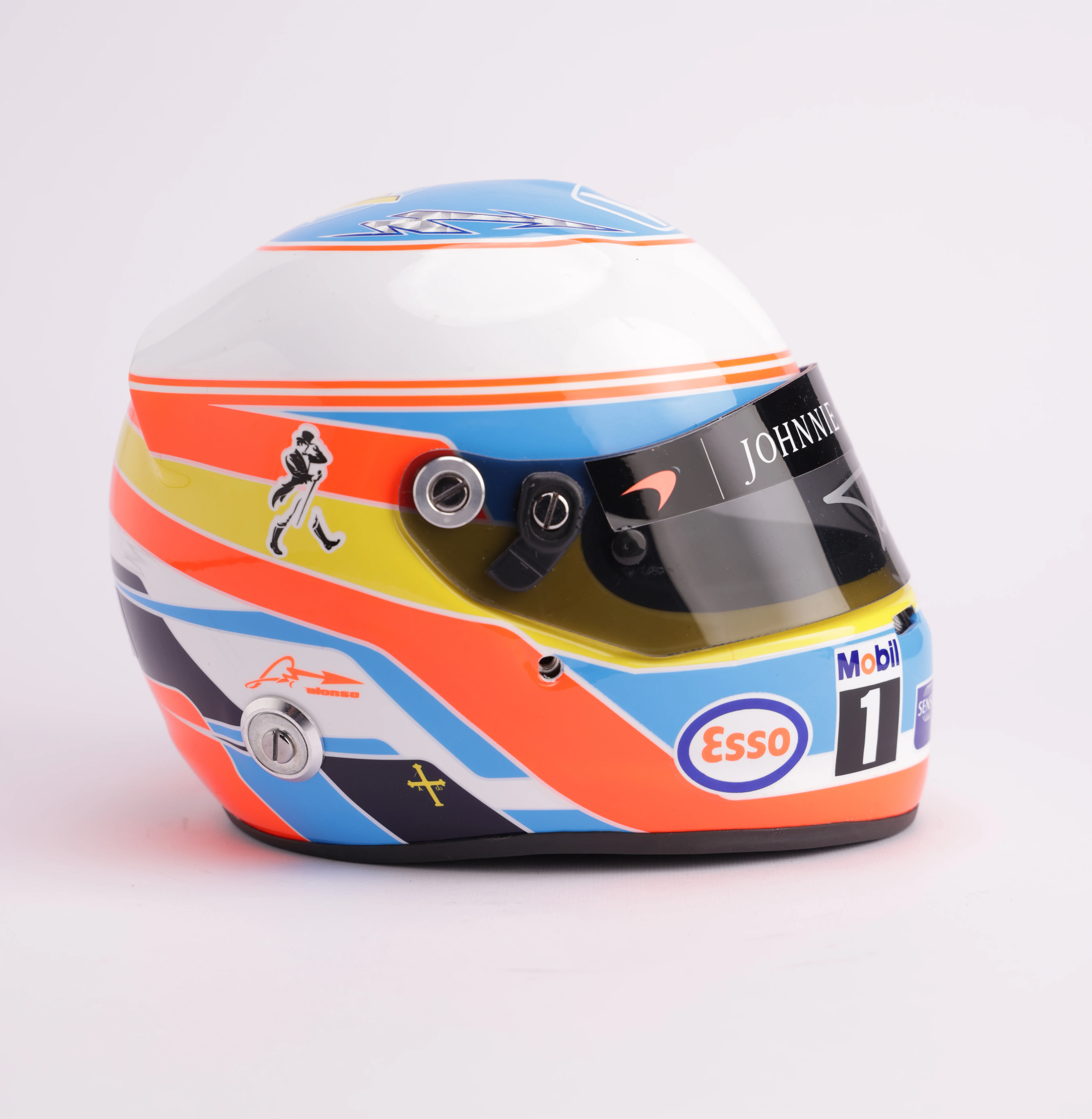 Mini Casco Fernando Alonso Honda - Image 3