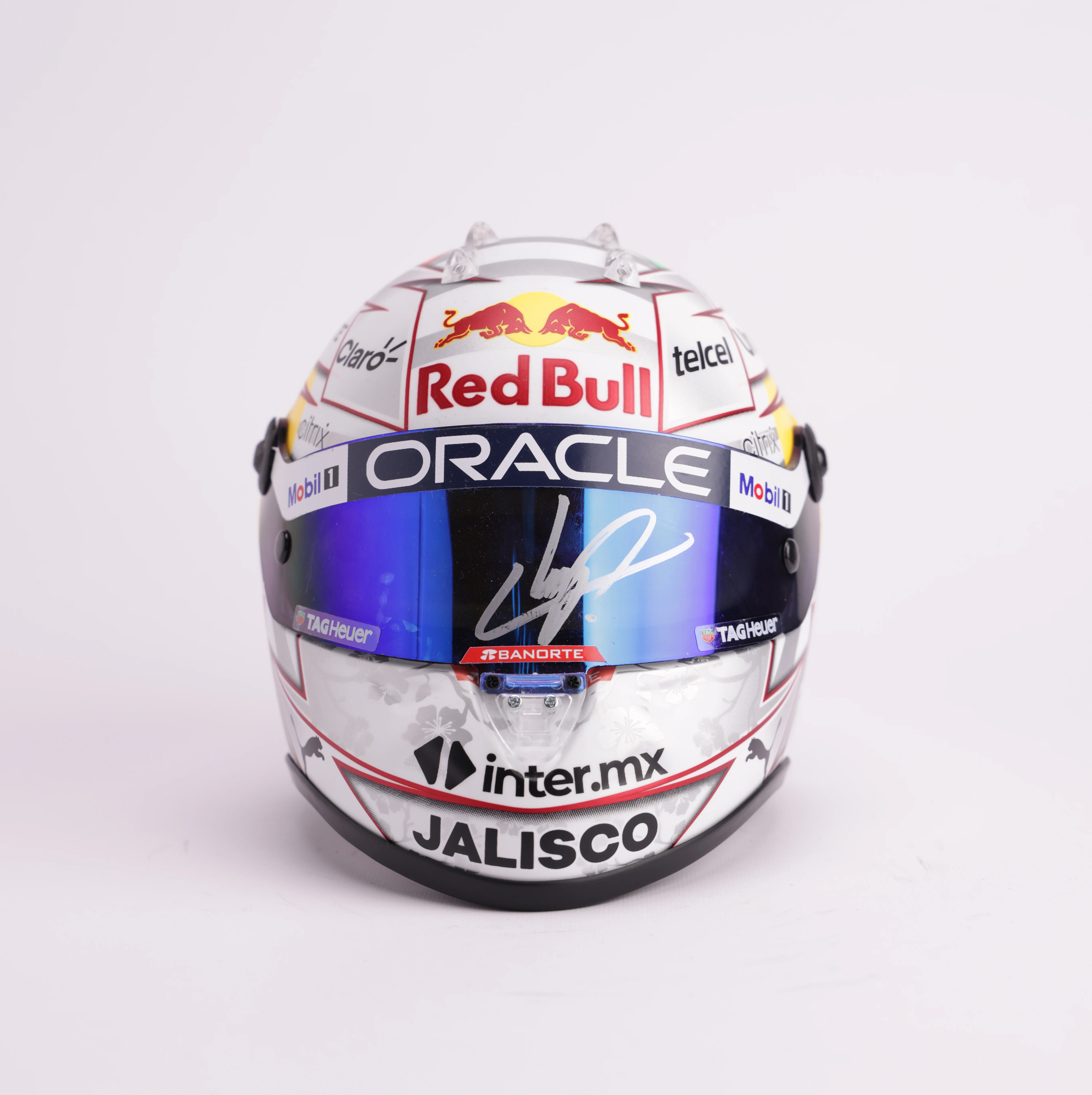 Mini Casco Checo Pérez Red Bull