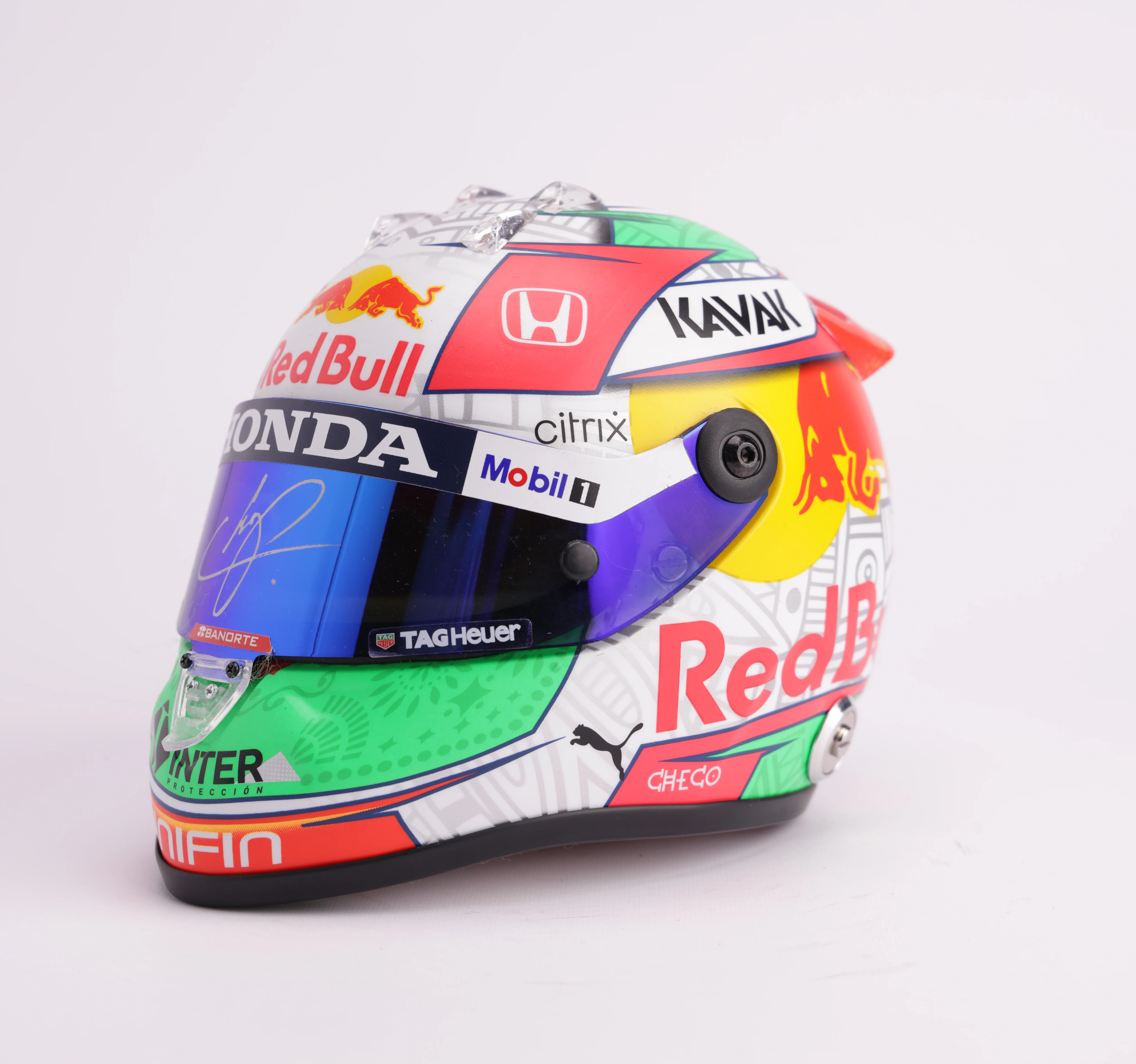 Mini Casco Checo Pérez Red Bull - Image 2
