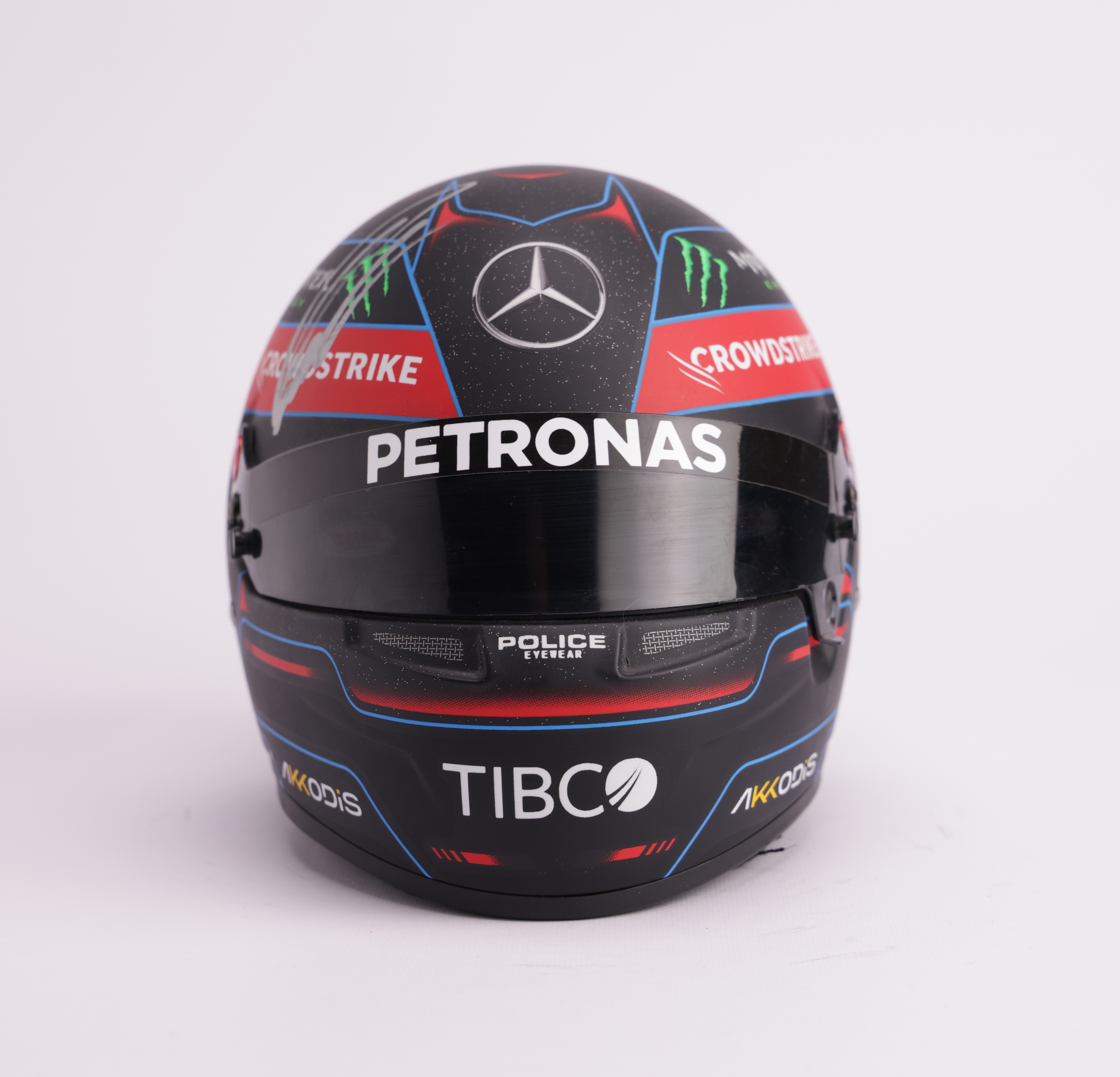 Mini Casco George Rusell Mercedes Benz