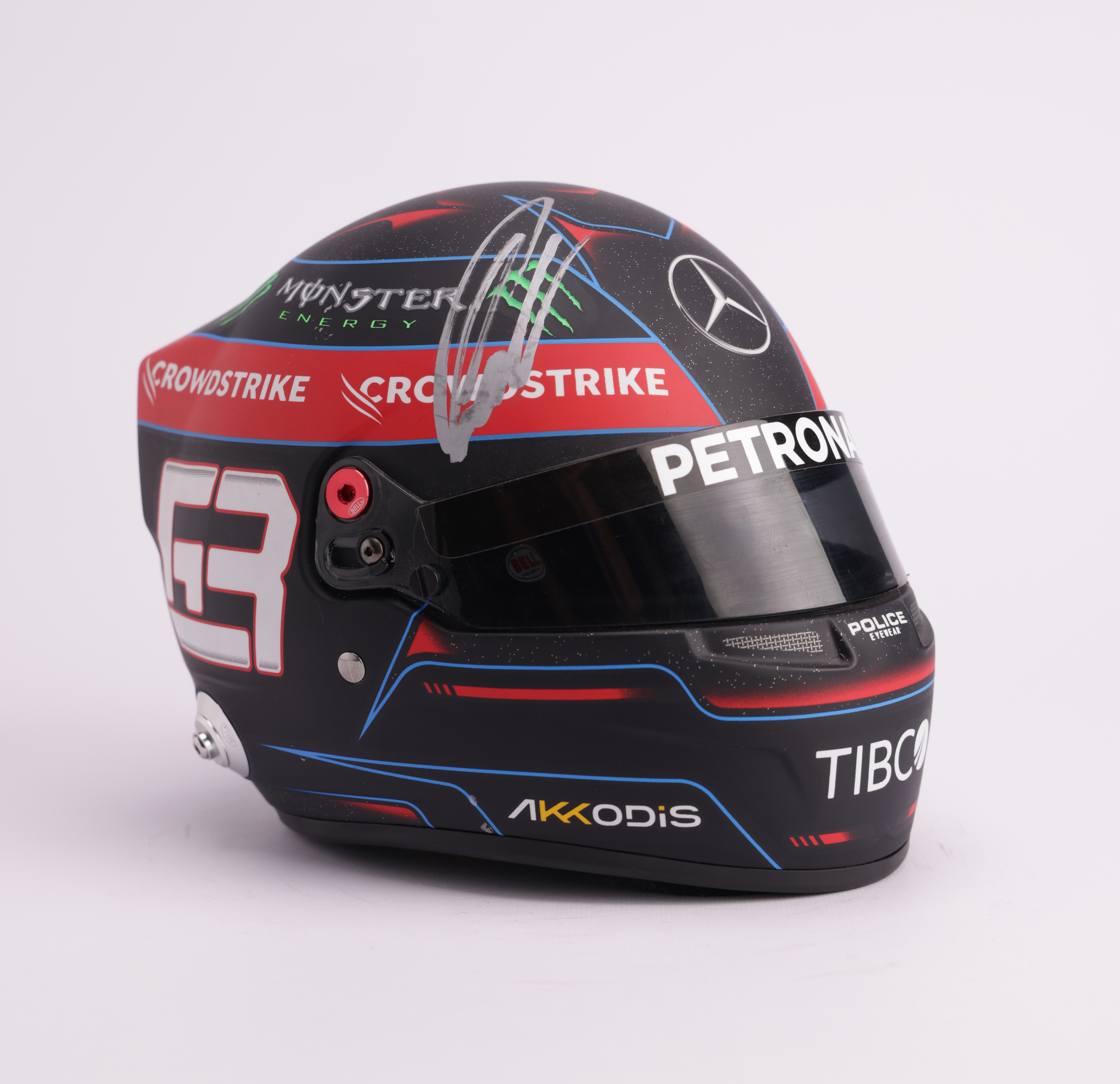Mini Casco George Rusell Mercedes Benz - Image 2