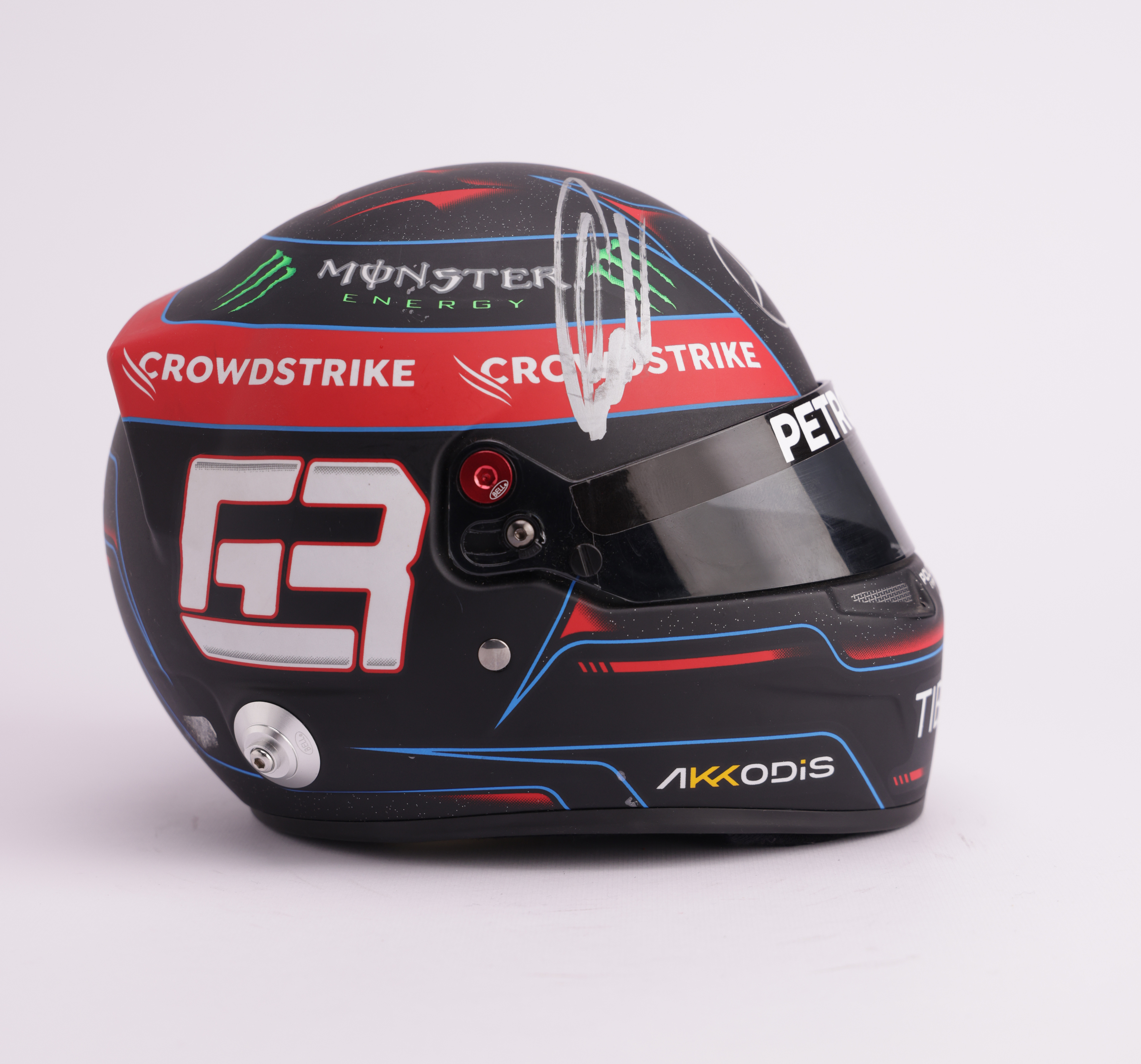 Mini Casco George Rusell Mercedes Benz - Image 3