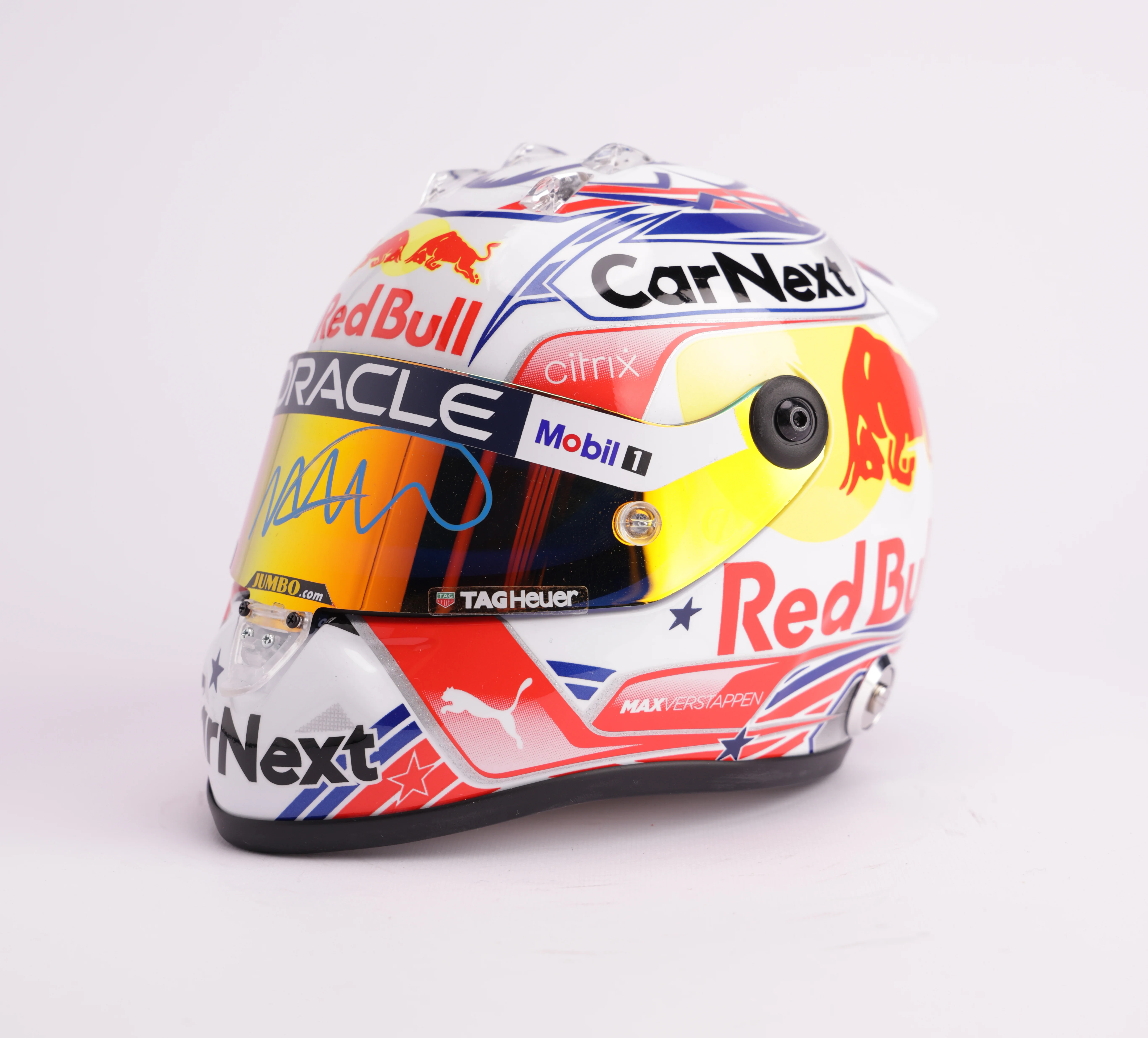 Mini Casco Max Verstappen Red Bull - Image 2