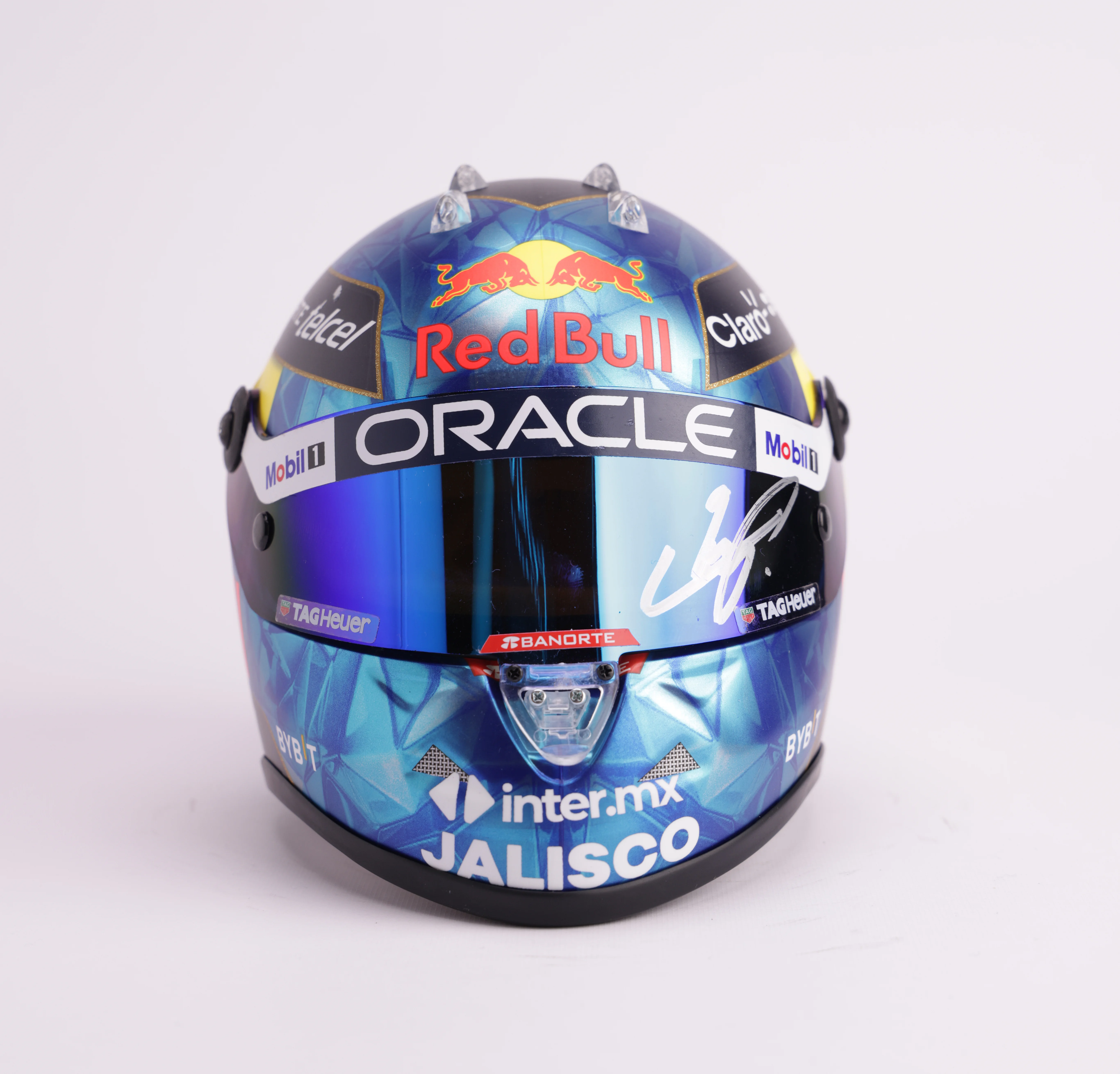 Mini Casco Checo Pérez Red Bull