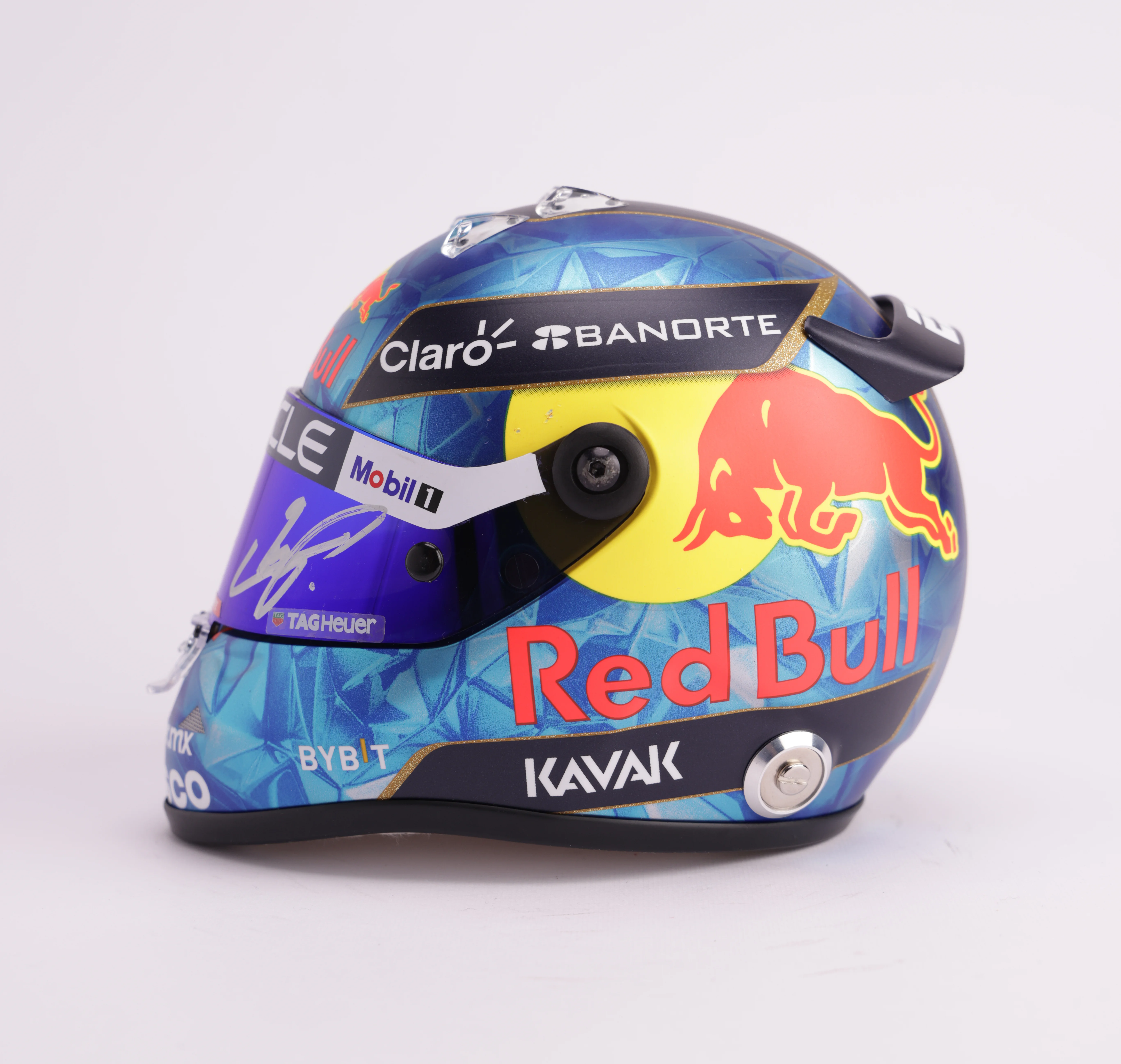 Mini Casco Checo Pérez Red Bull - Image 3
