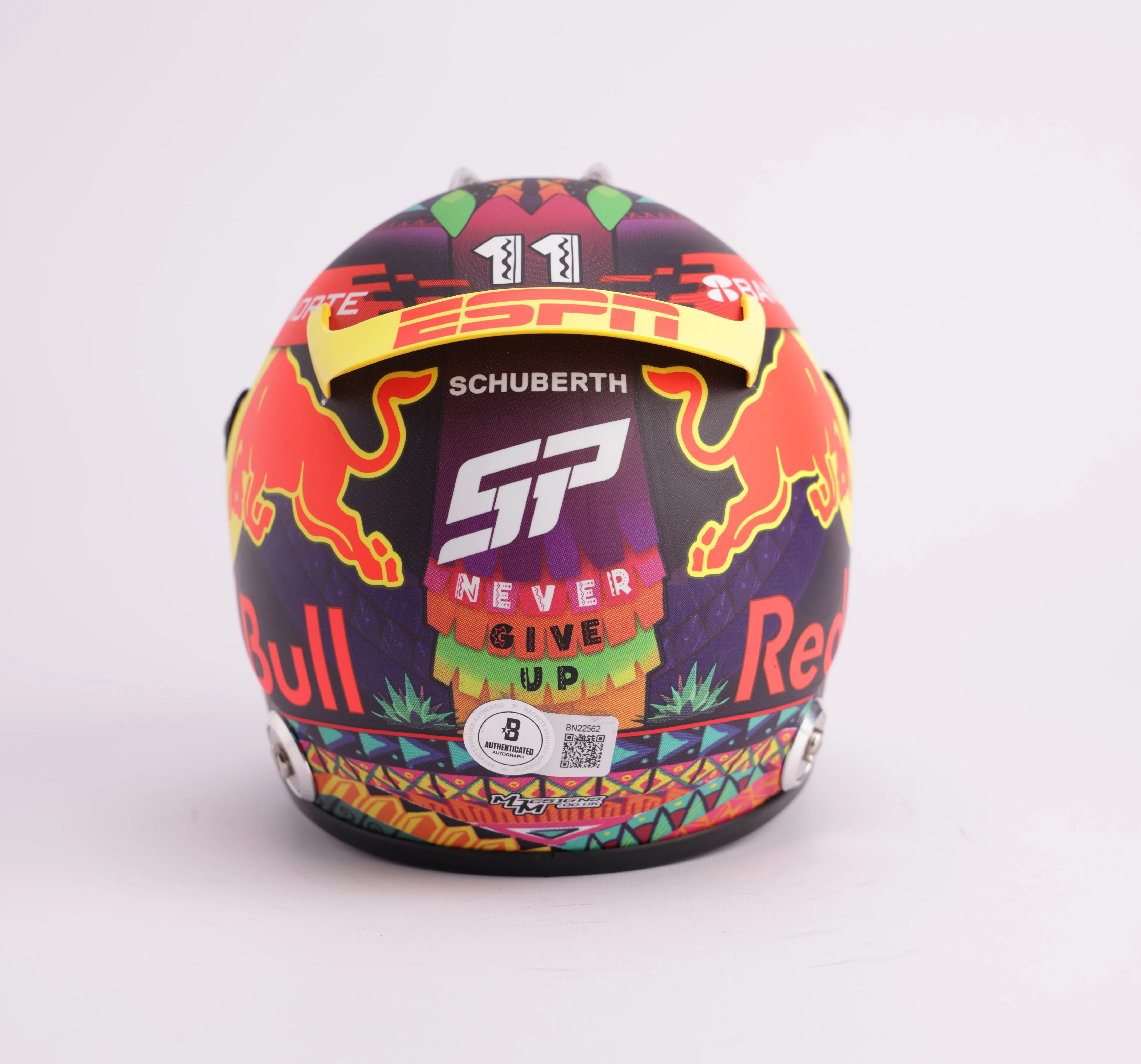 Mini Casco Checo Pérez Red Bull - Image 4