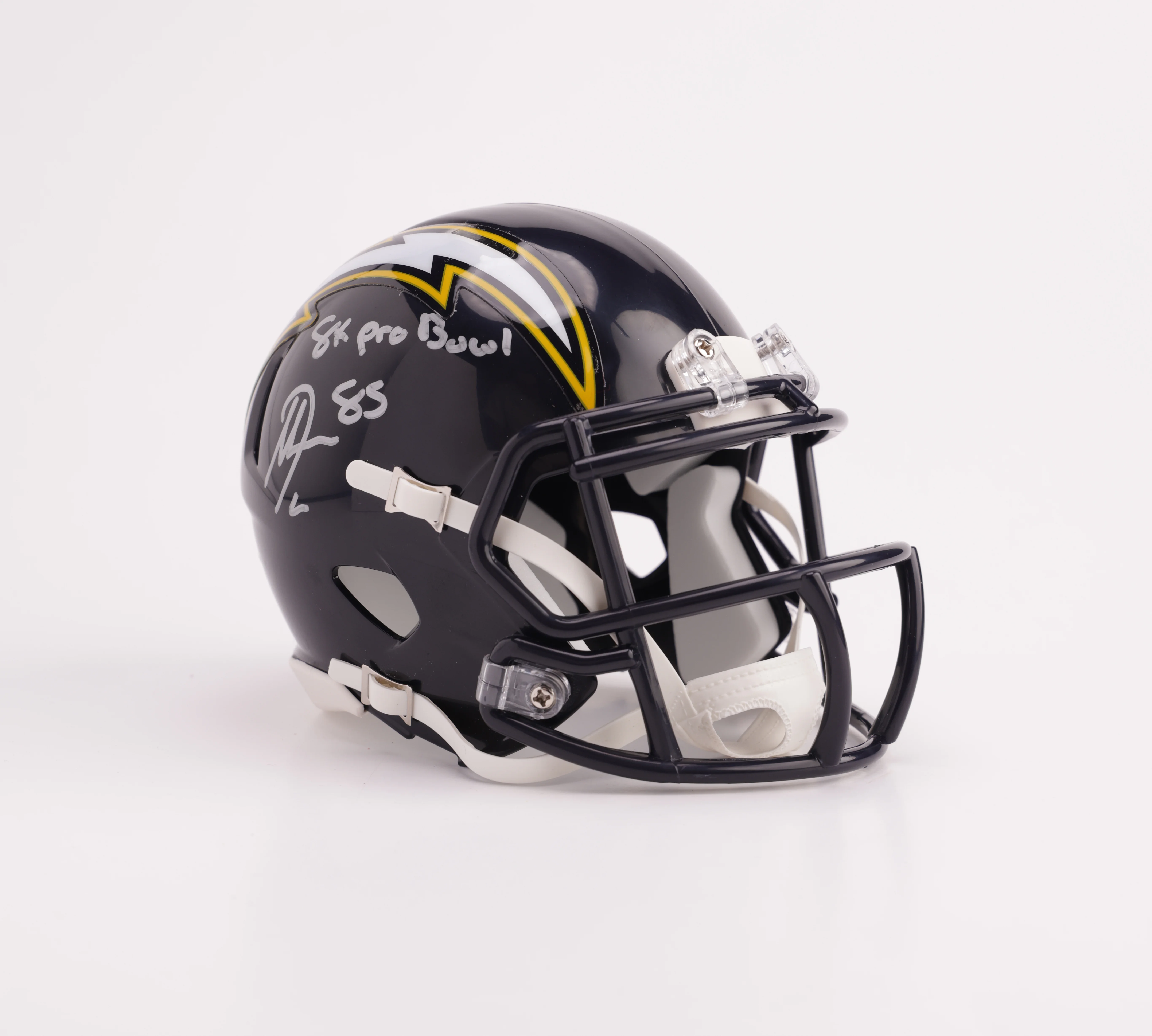 Mini Casco Antonio Gates Los Angeles Chargers