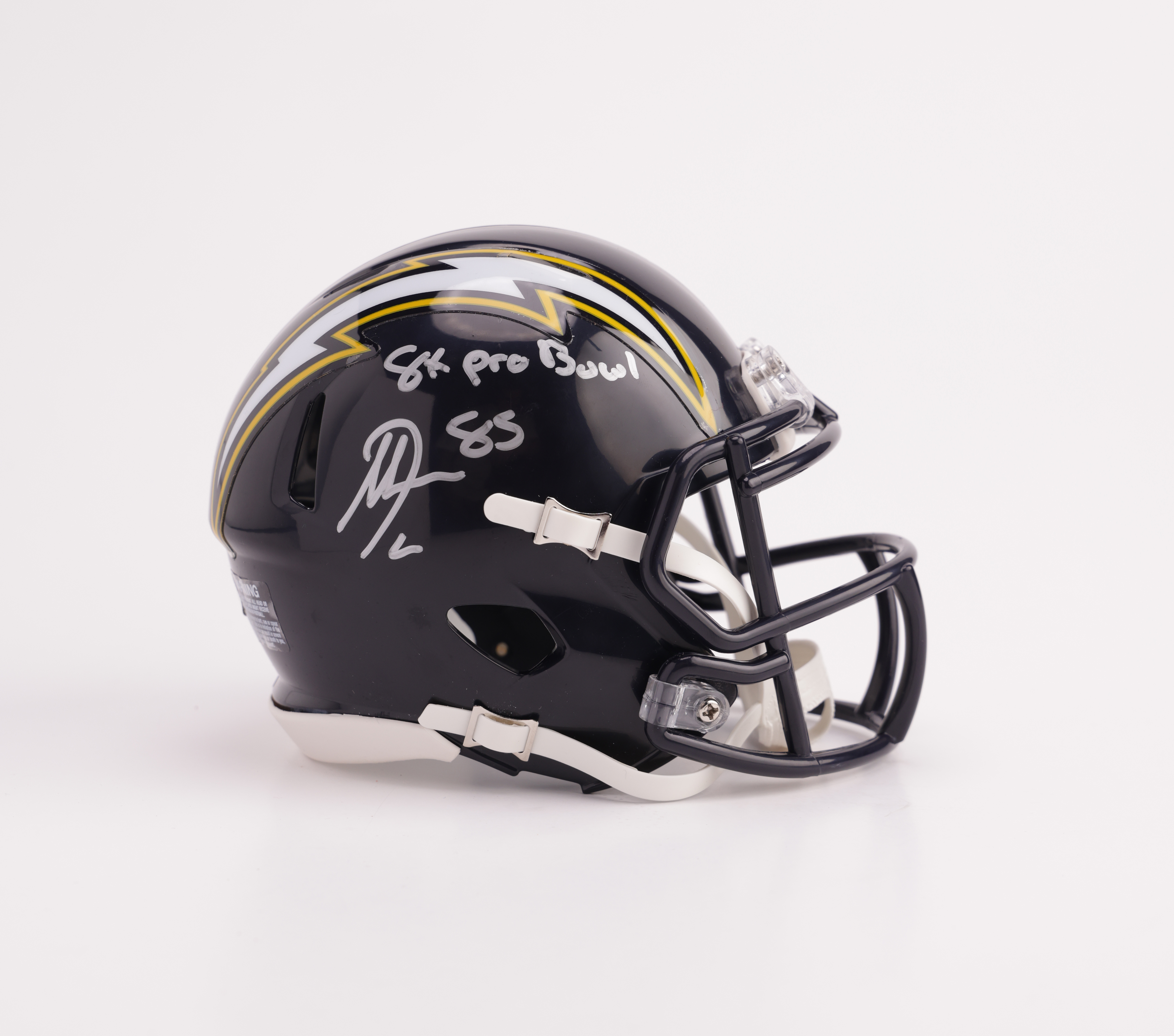 Mini Casco Antonio Gates Los Angeles Chargers - Image 3