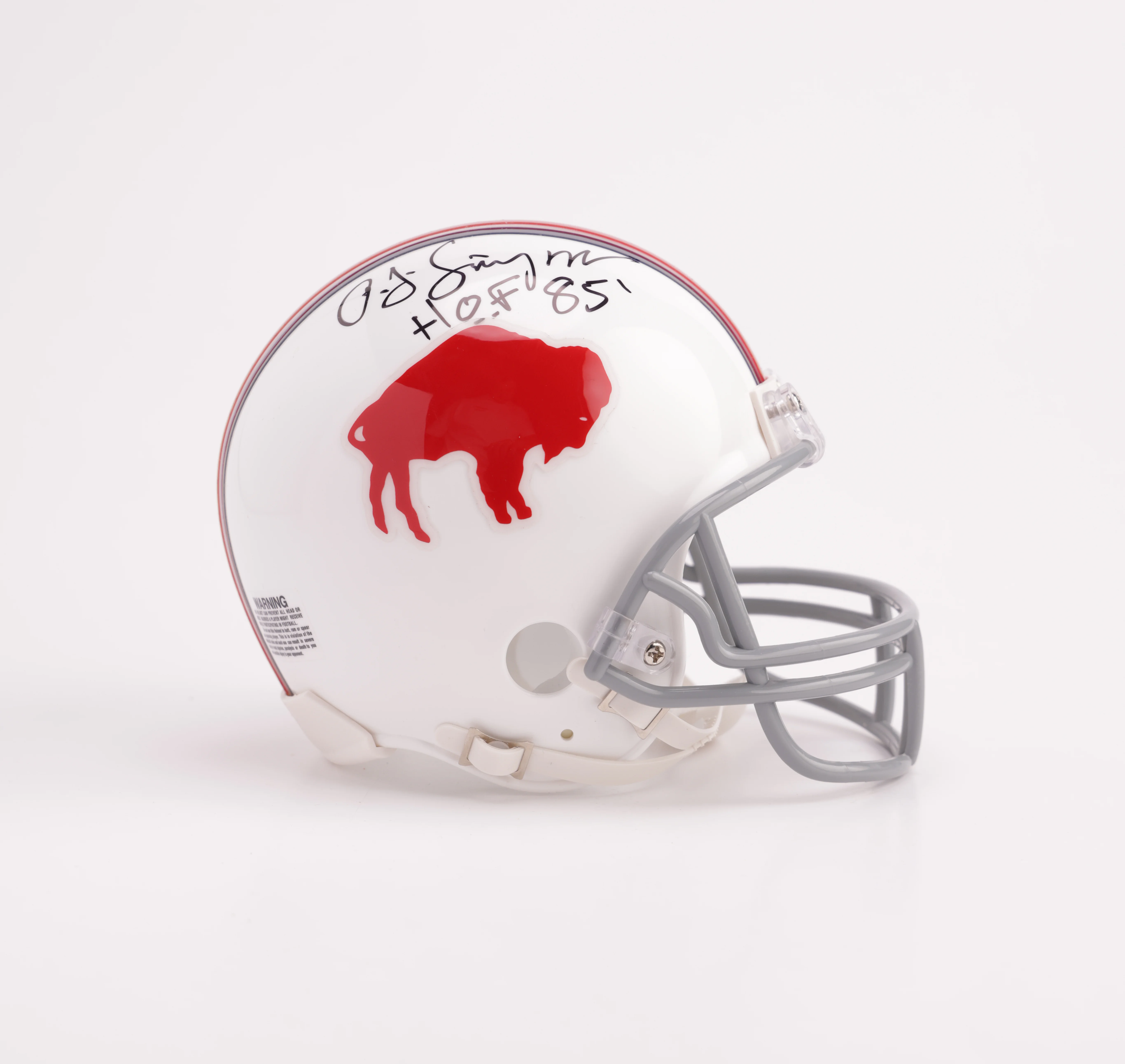 Mini Casco OJ Simpson Buffalo Bills - Image 3