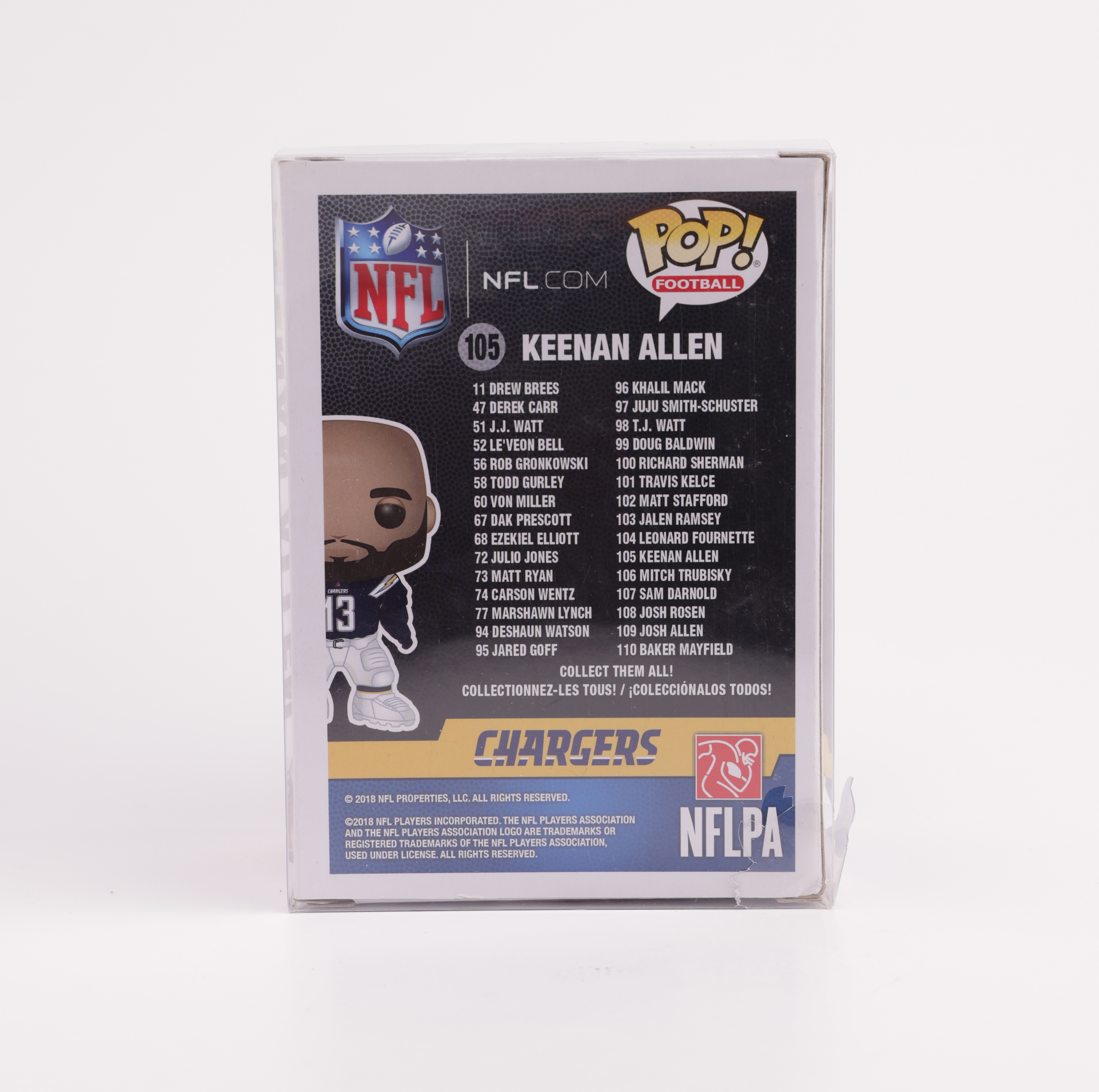 Funko Pop Keenan Allen Los Angeles Chargers - Image 3