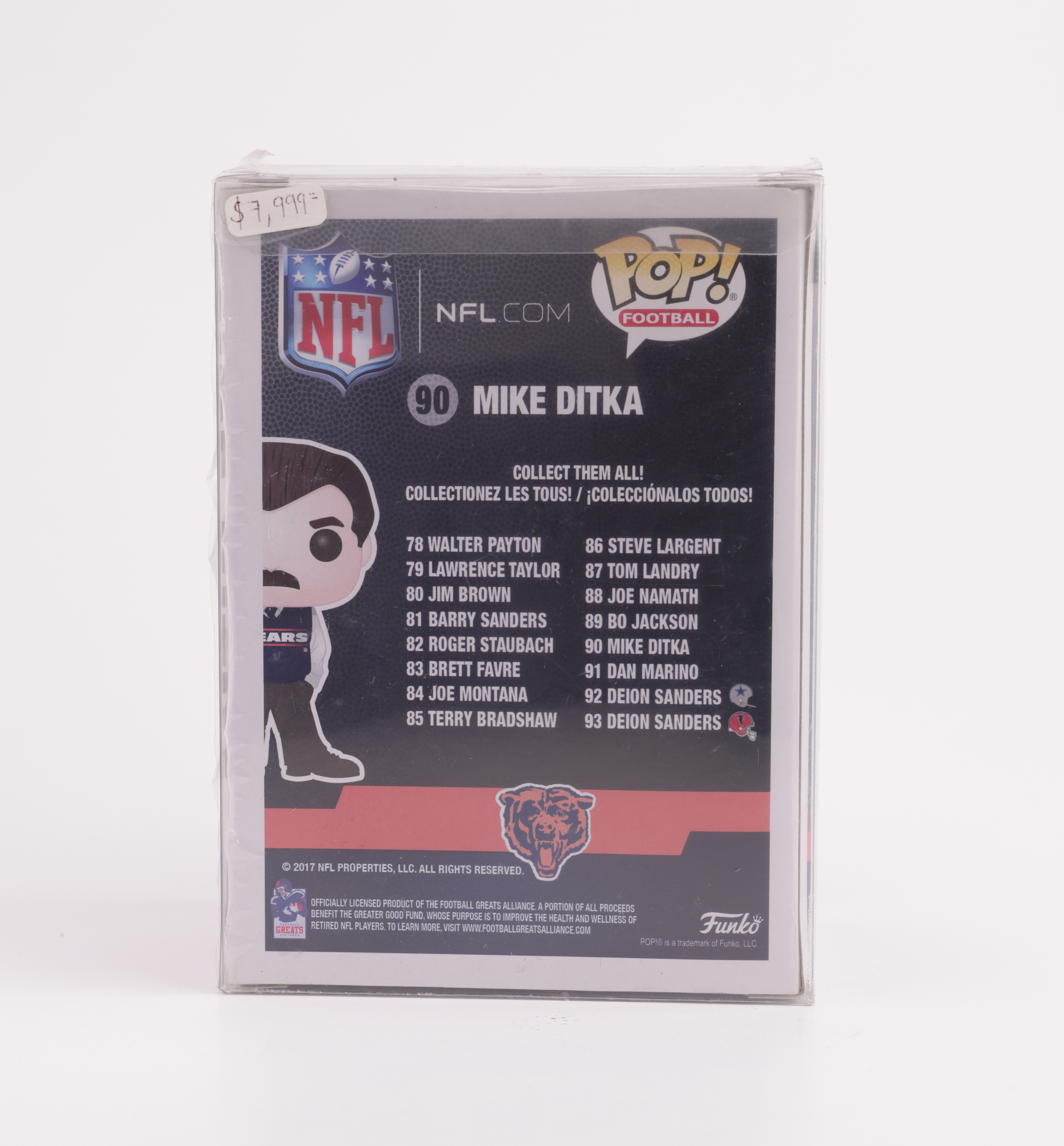 Funko Pop Mike Ditka Chicago Bears - Image 3