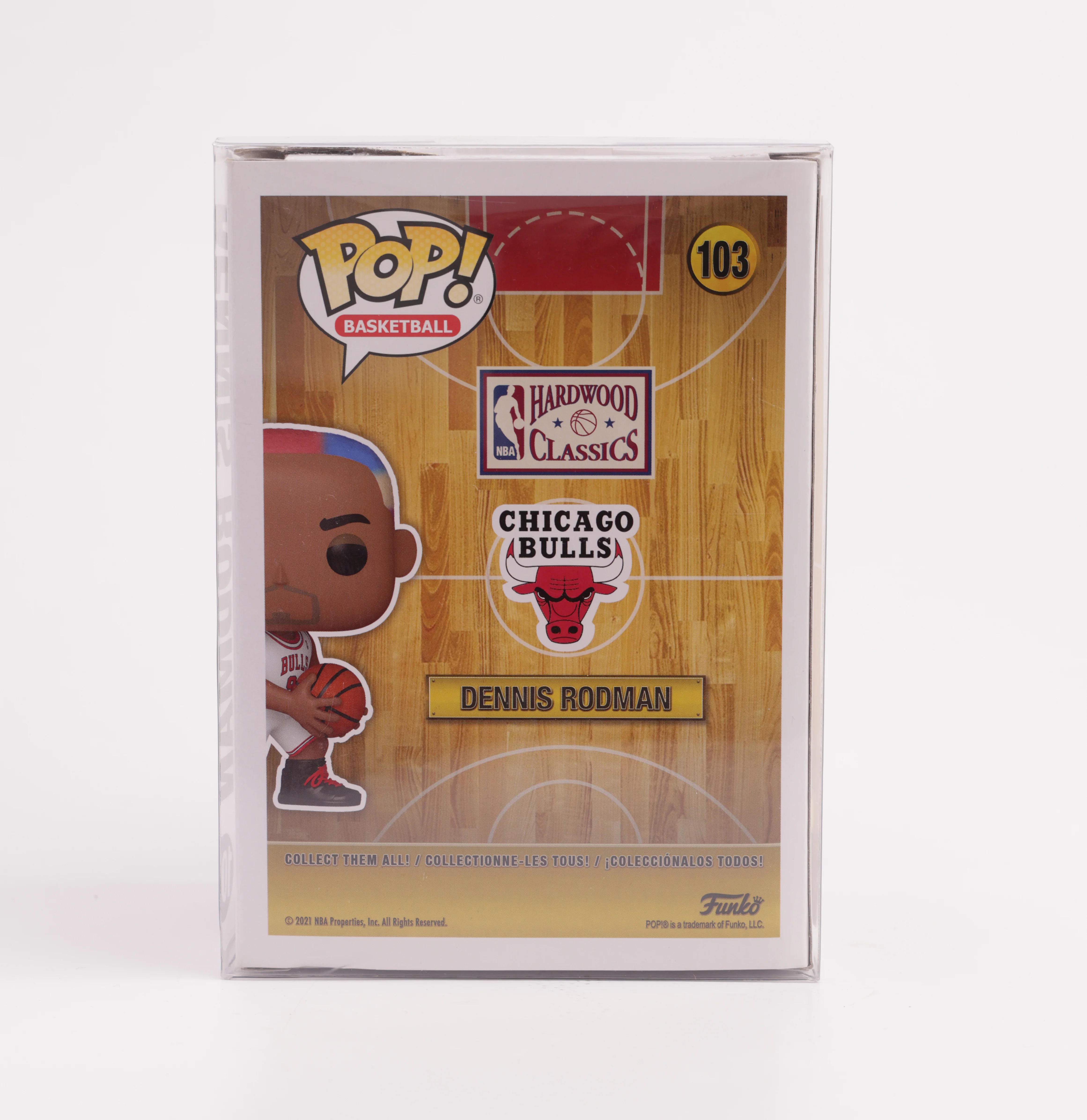Funko Pop Dennis Rodman Chicago Bulls - Image 3
