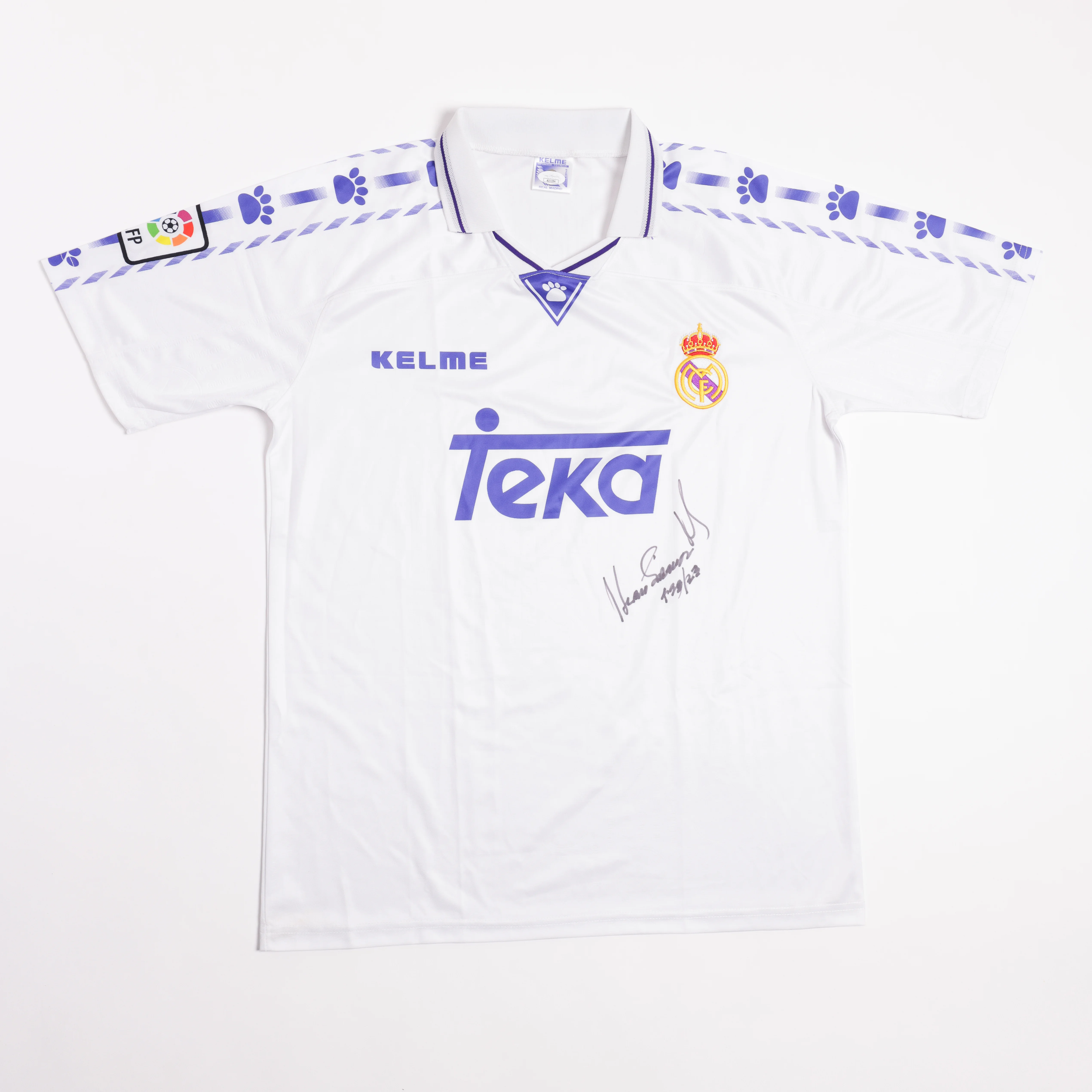 Jersey Hugo Sánchez Real Madrid La Liga