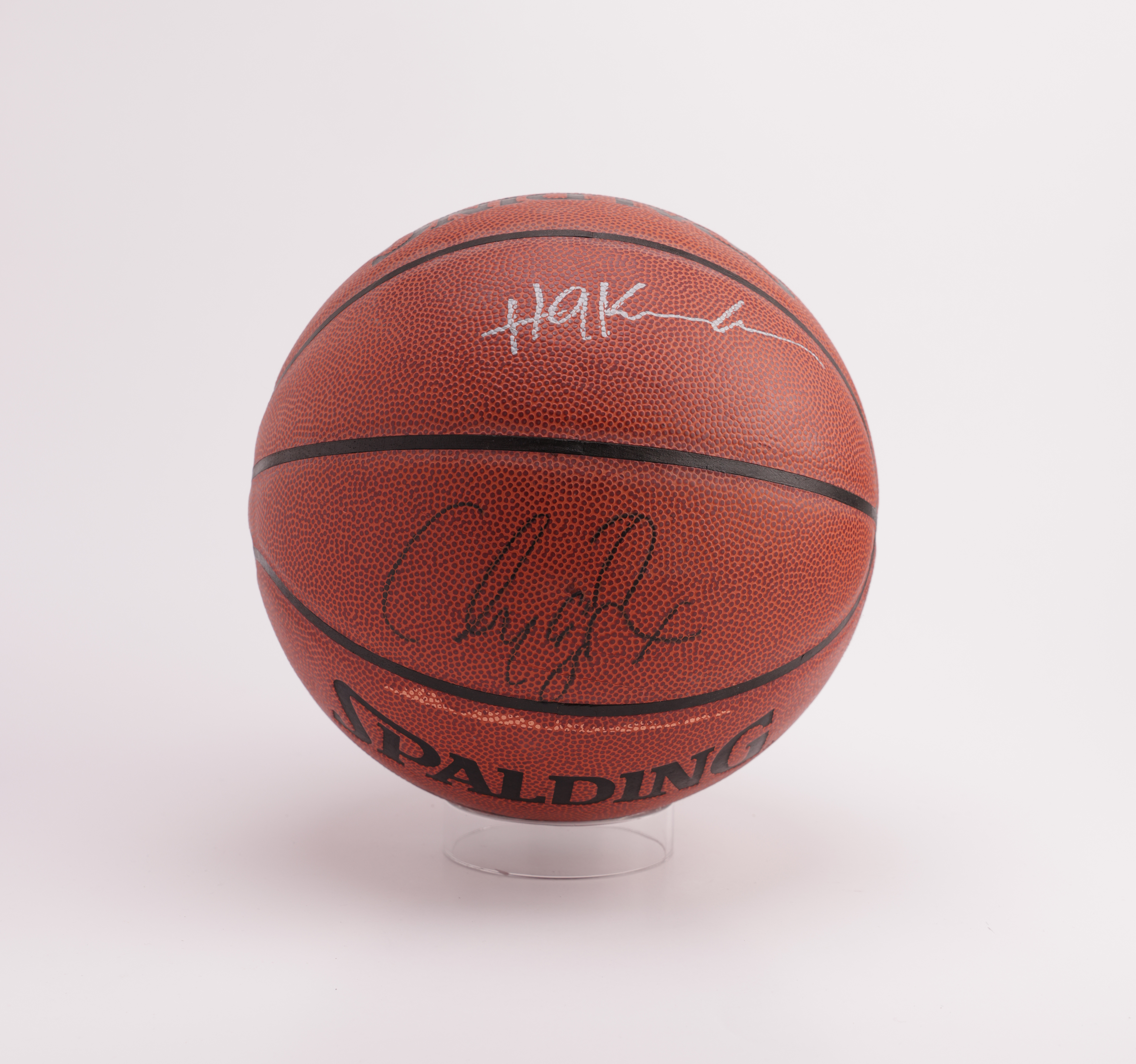 Balón Clyde Drexler/ Hakeem Olajuwon Houston Rockets