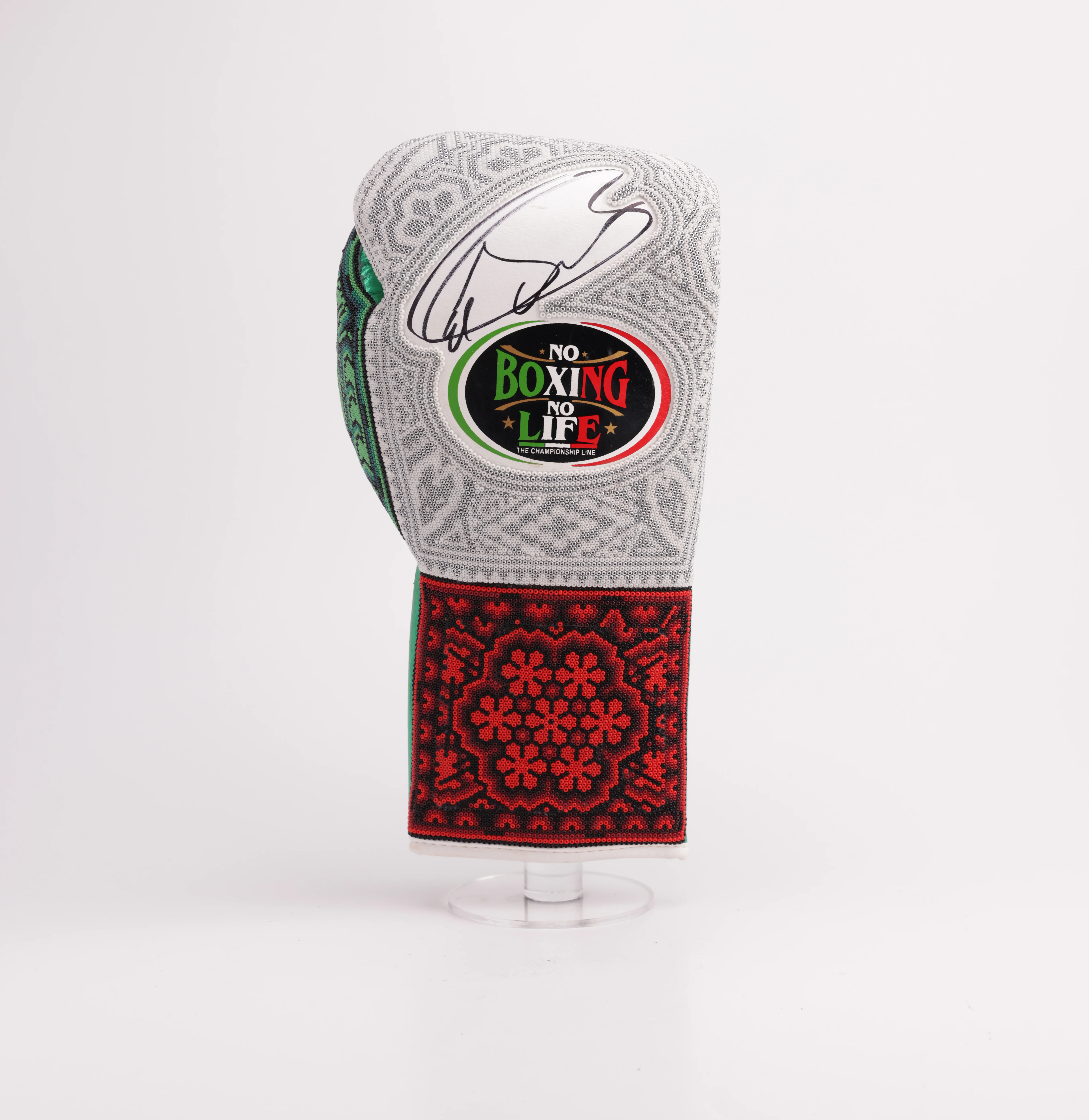 Guante Canelo Álvarez CMB, Guante arte Wixarika, Huichol