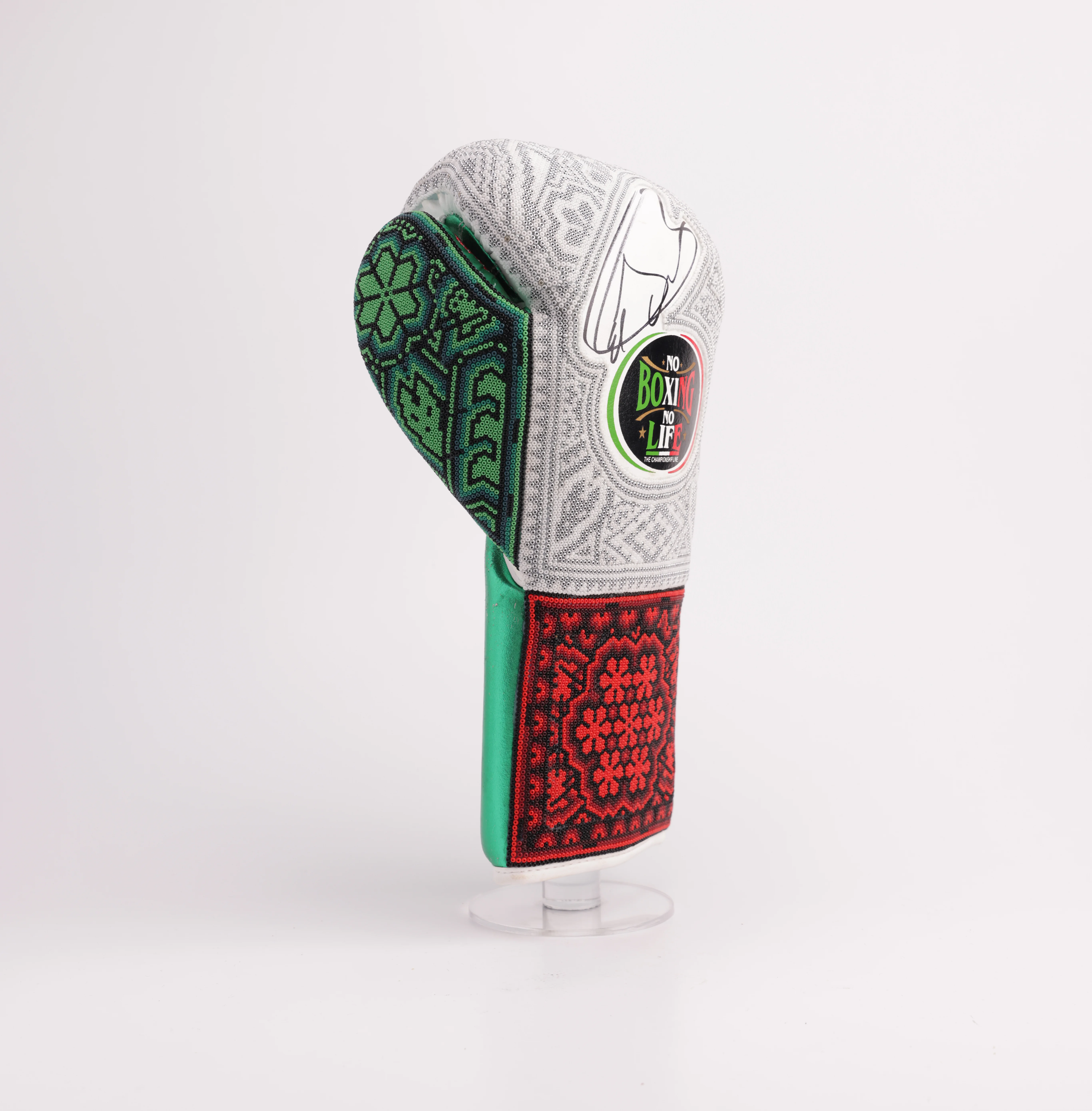 Guante Canelo Álvarez CMB, Guante arte Wixarika, Huichol - Image 2