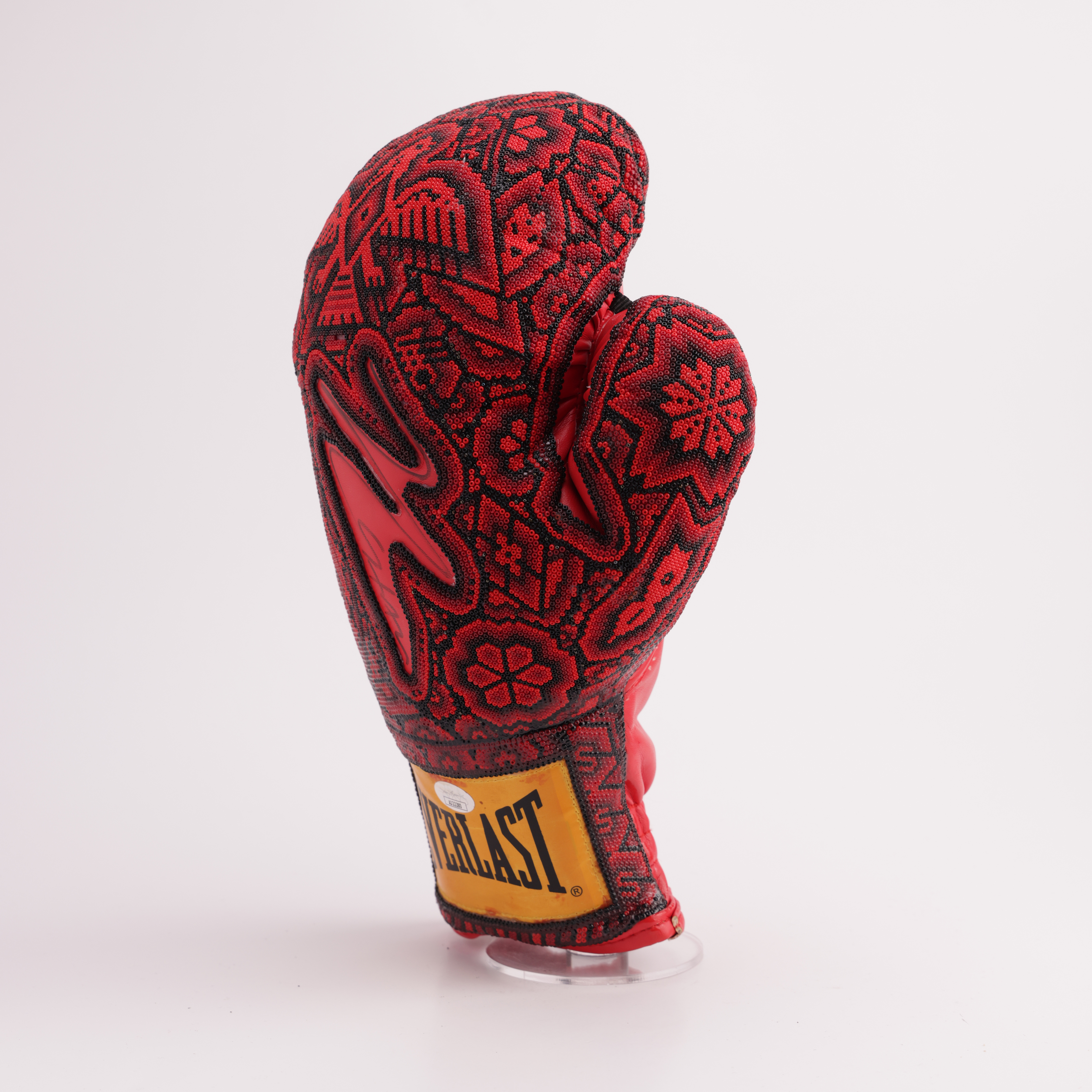 Guante Julio Cesar Chavez Arte Wixarika Huichol CMB - Image 2
