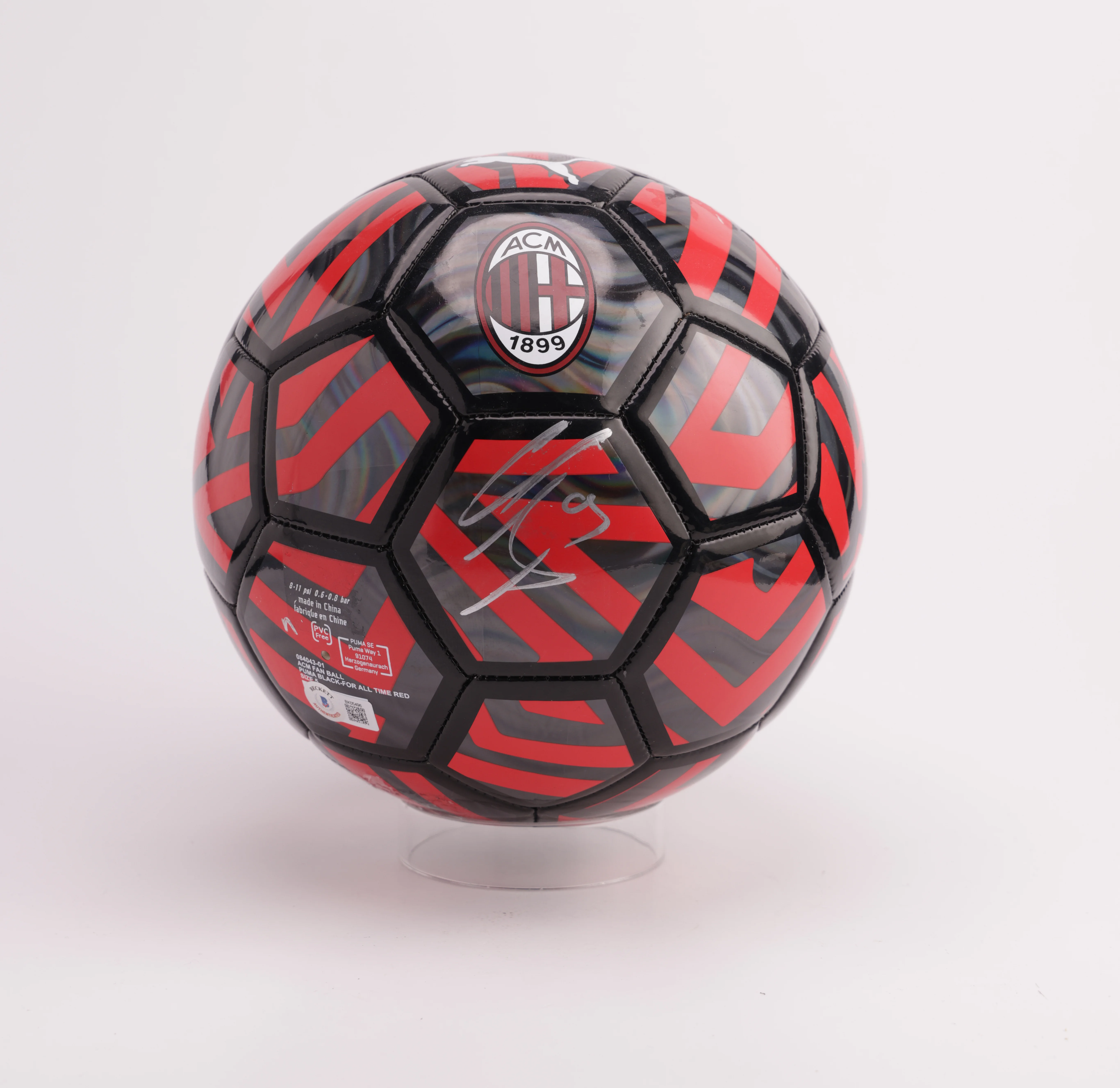 Balón Zlatan Ibrahimovic AC Milán