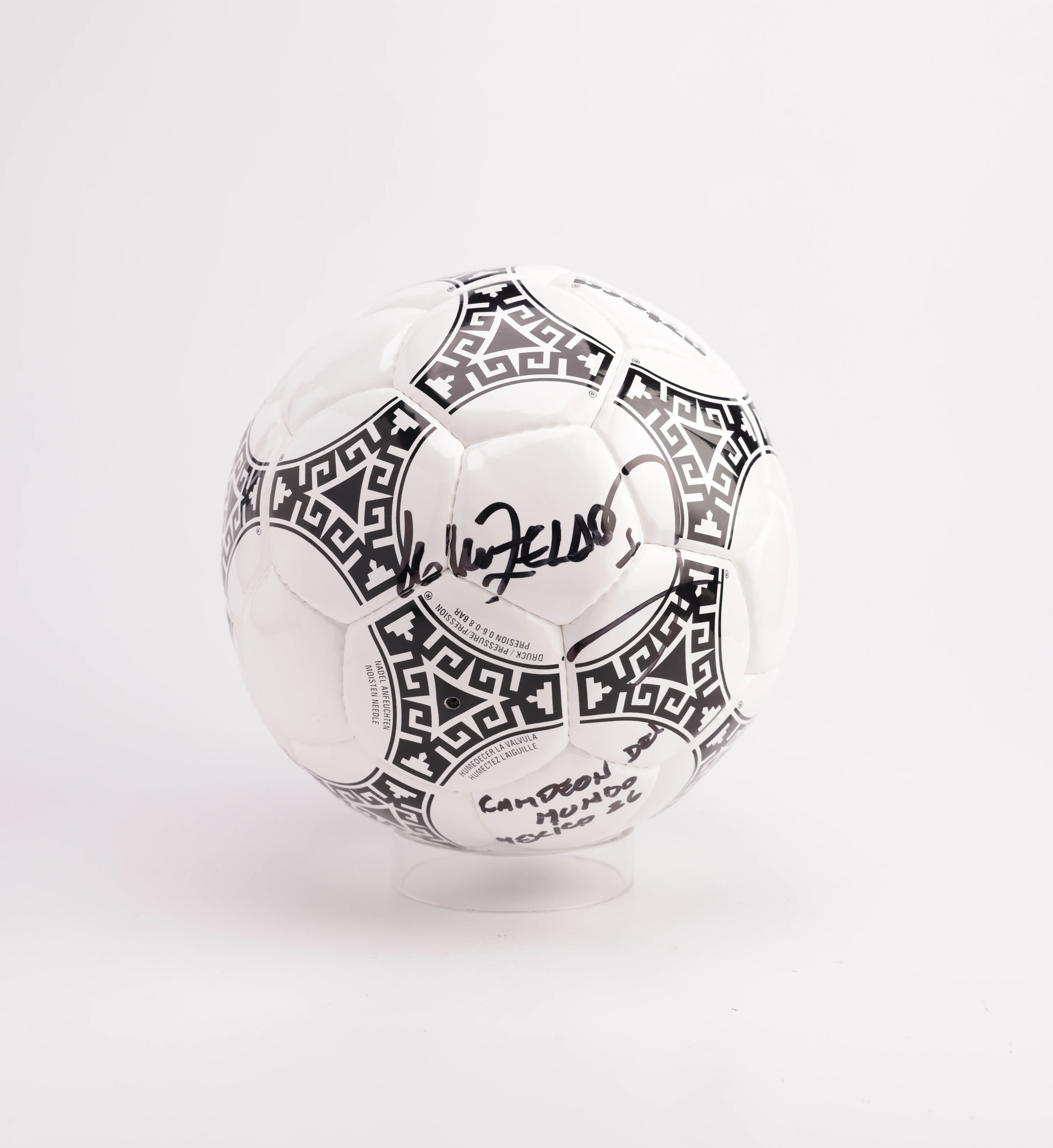 Balón Héctor Miguel Zelada Argentina
