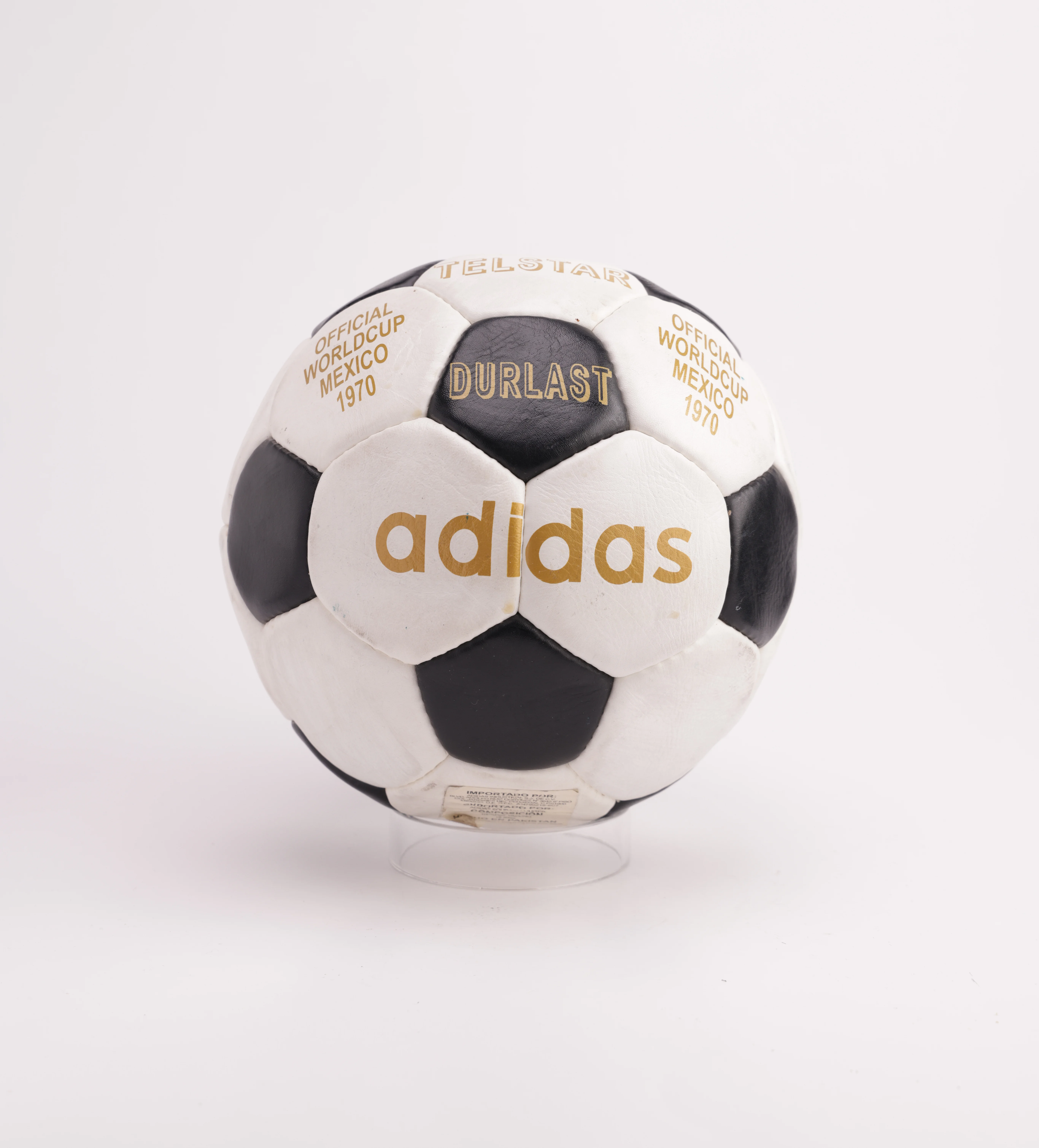 Balón Brasil 1970 (Rivelinho, entre otros) Brasil
