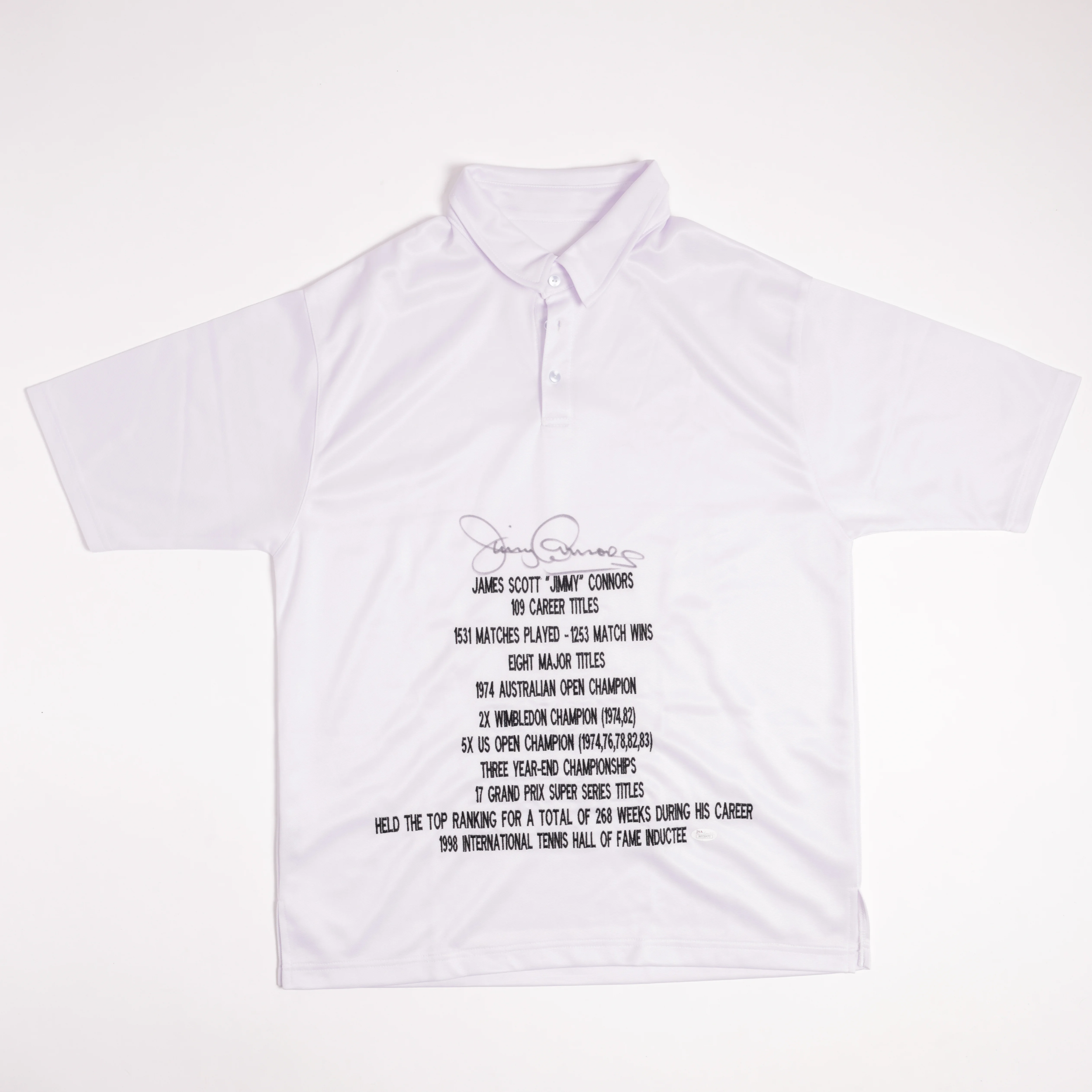 Jersey Jimmy Connors Wimbledon Tennis