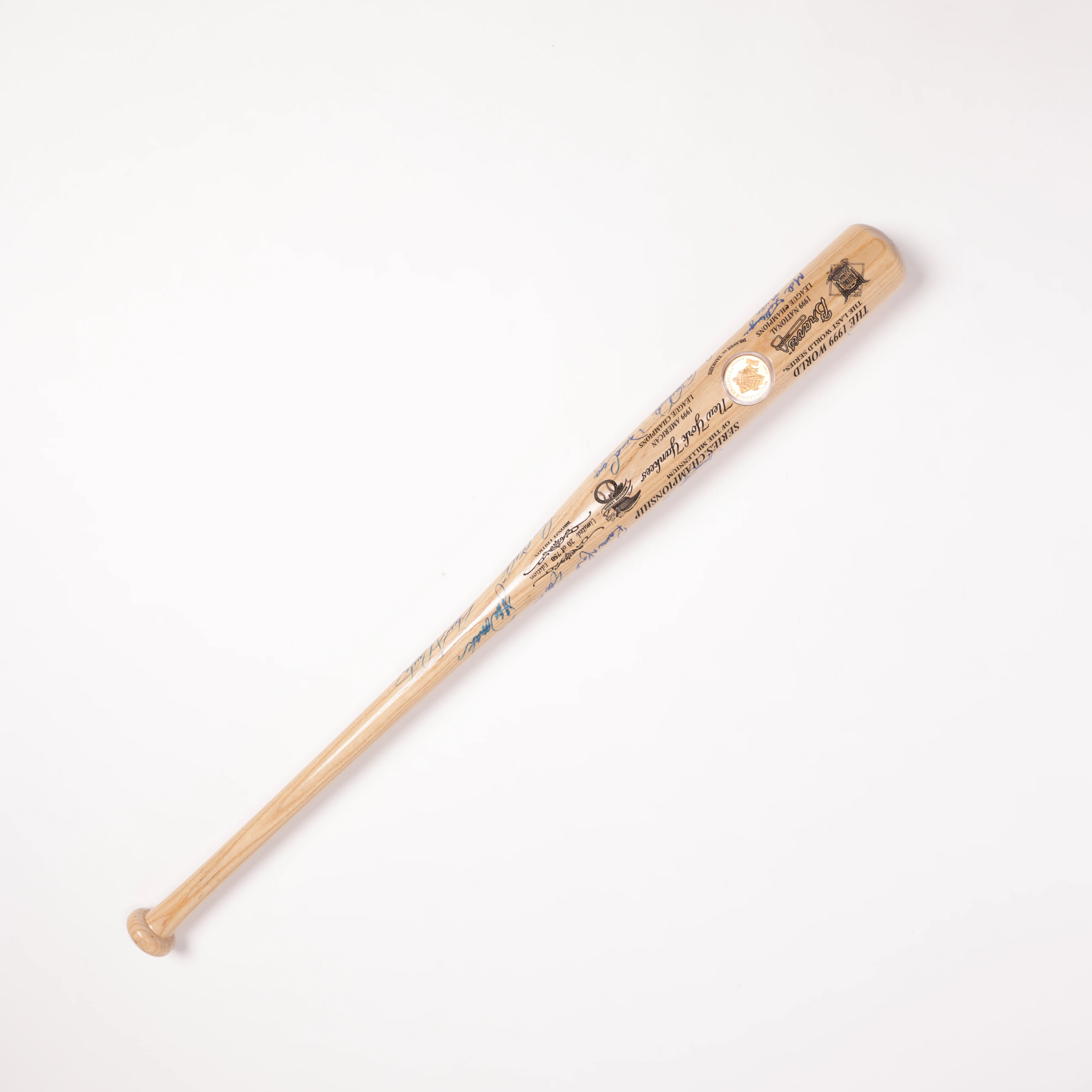 Bat 1999 New York Yankees (Jeter, Rivera, Petitte, Posada, Torre, etc.) New York Yankees
