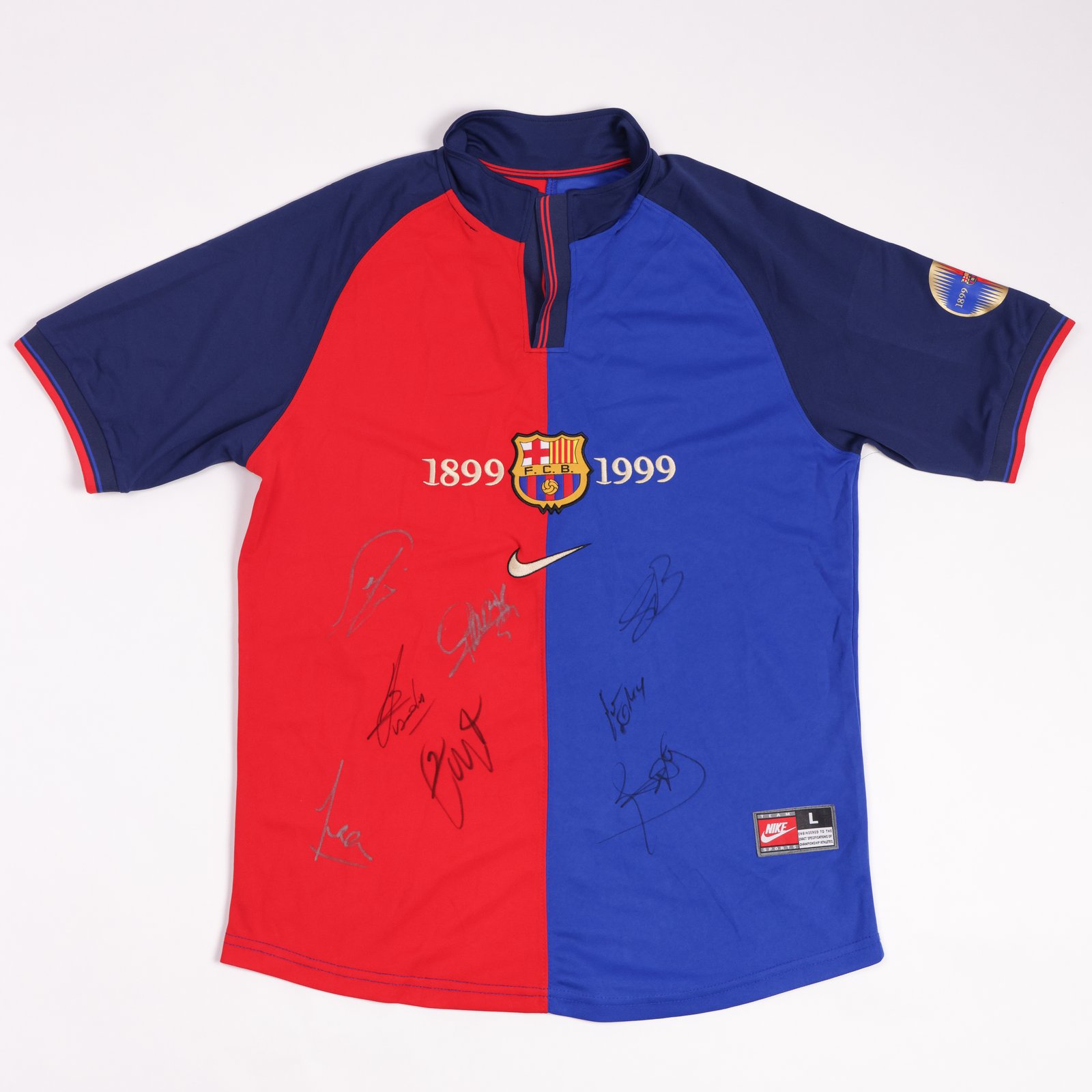 Jersey Rivaldo, Rafa Márquez, Carles Puyol, etc. FC Barcelona La Liga - Image 2