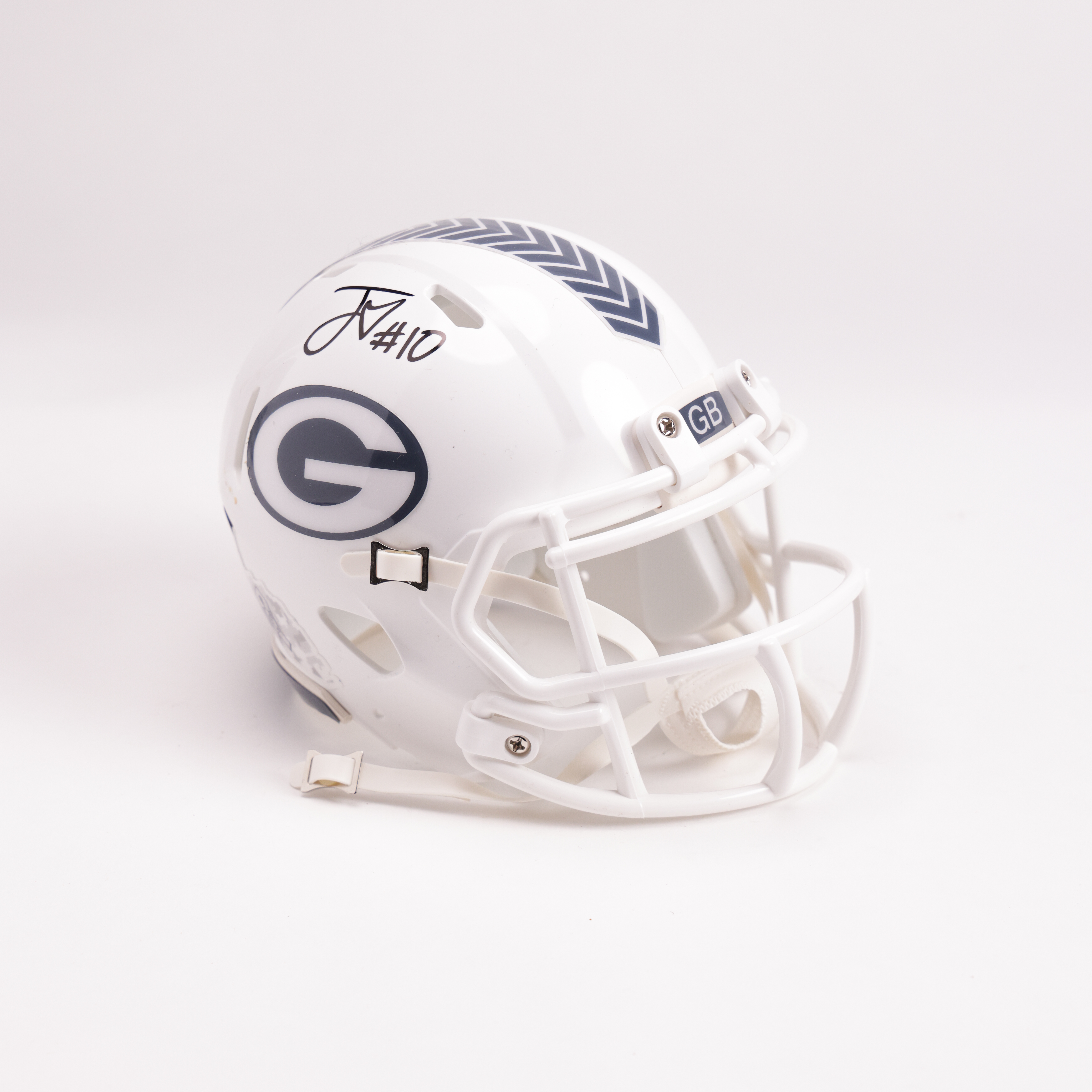 Mini Casco Jordan Love Green Bay Packers