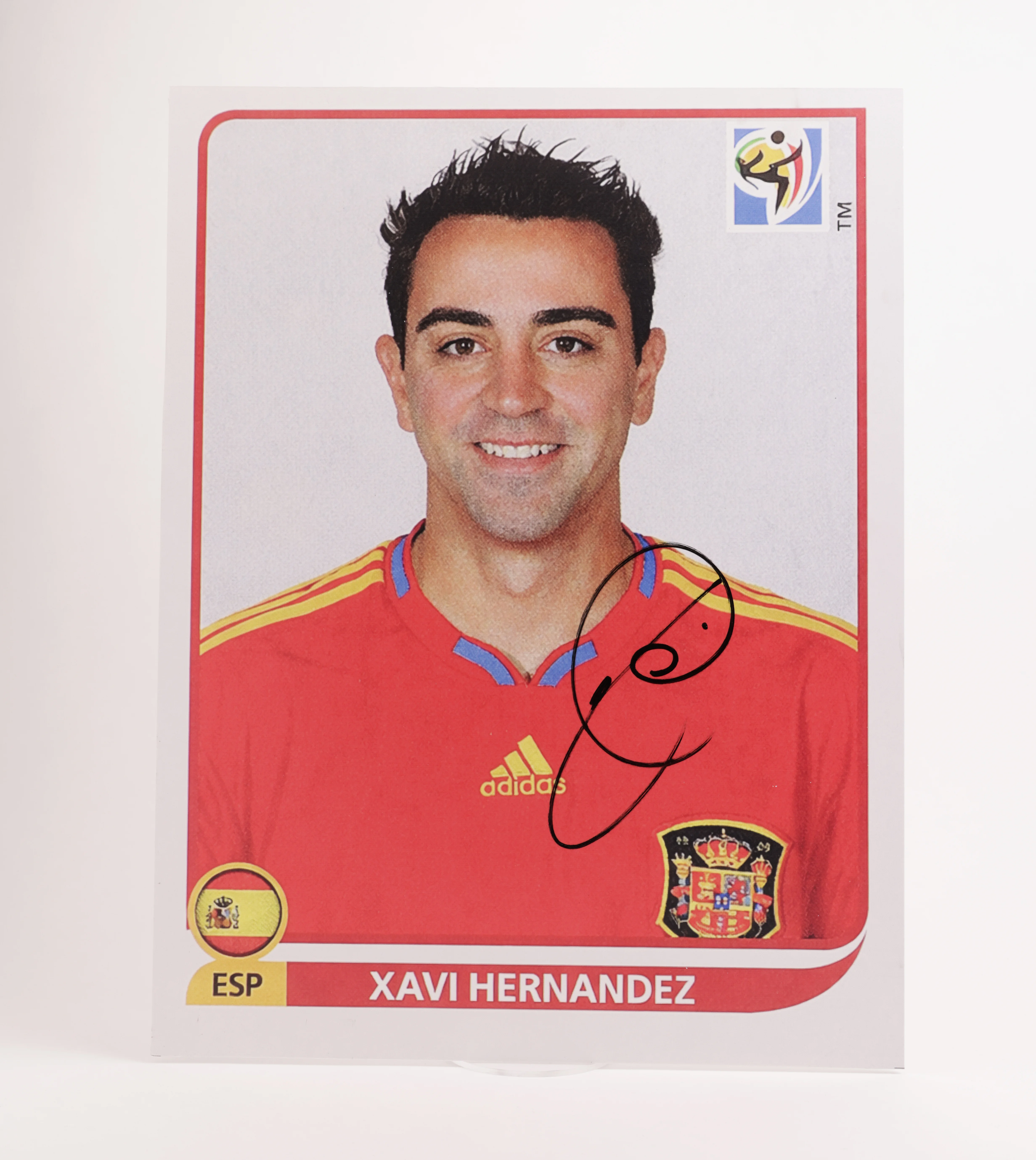 ICONO Xavi Hernández Sudáfrica 2010