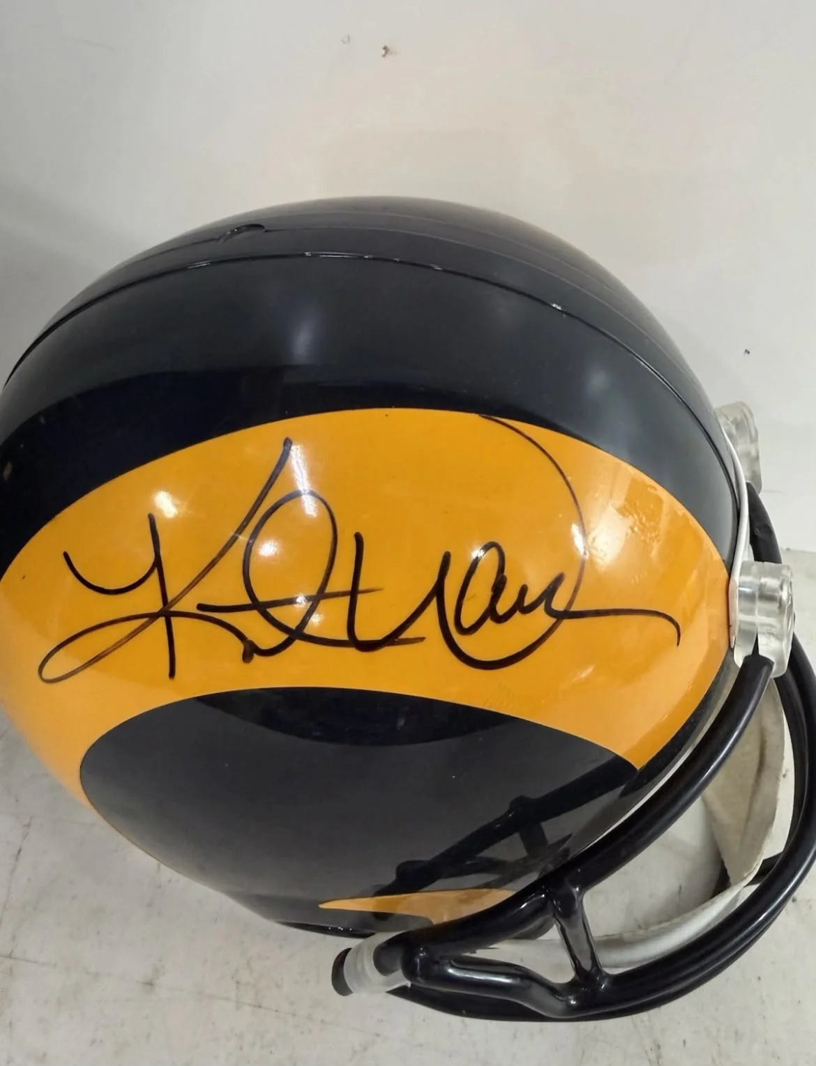 PREVENTA Casco Full Size Kurt Warner Rams