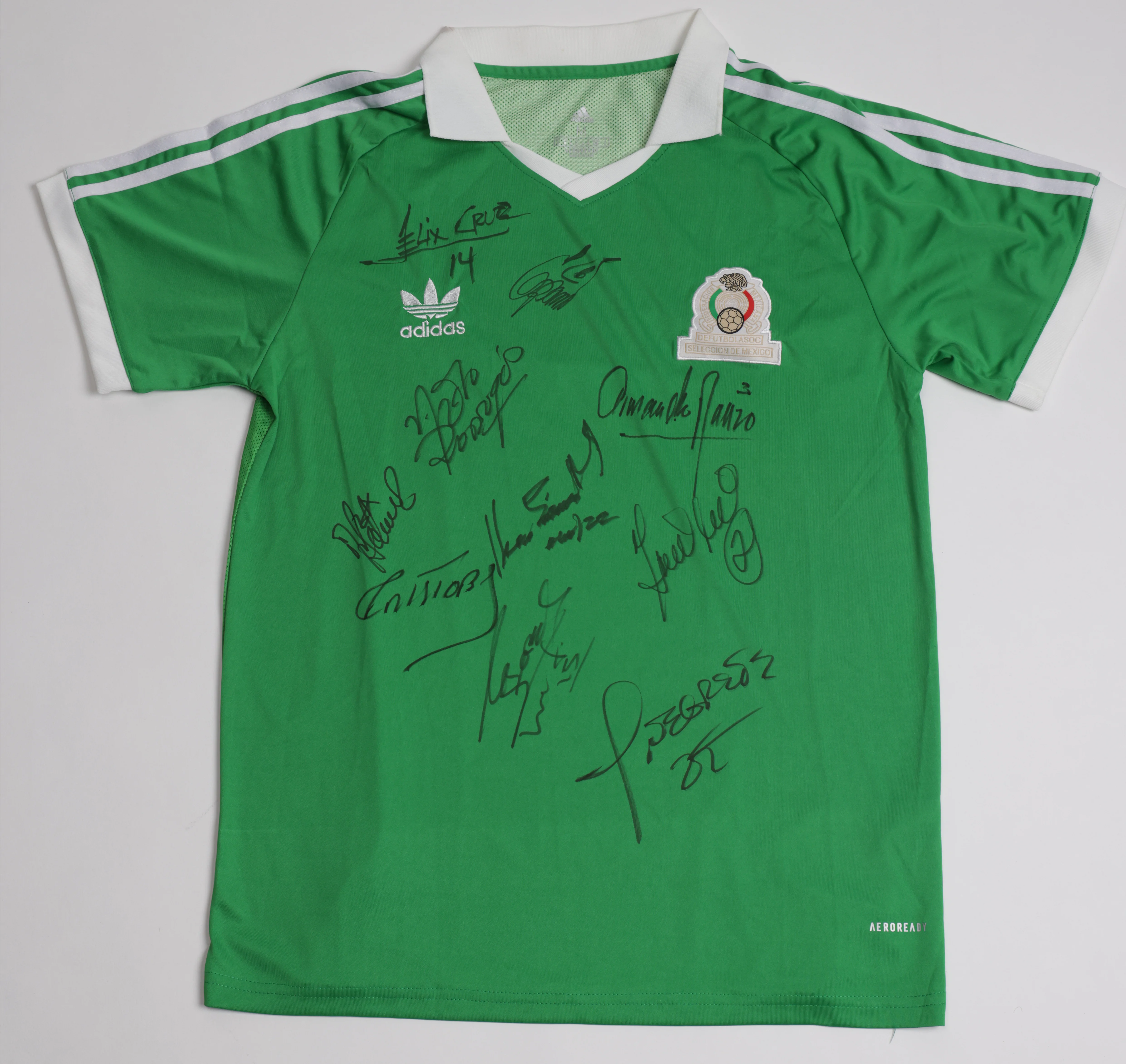 Jersey México 1986 (Sánchez, Negrete, Cruz, etc) Mexico Selecciones