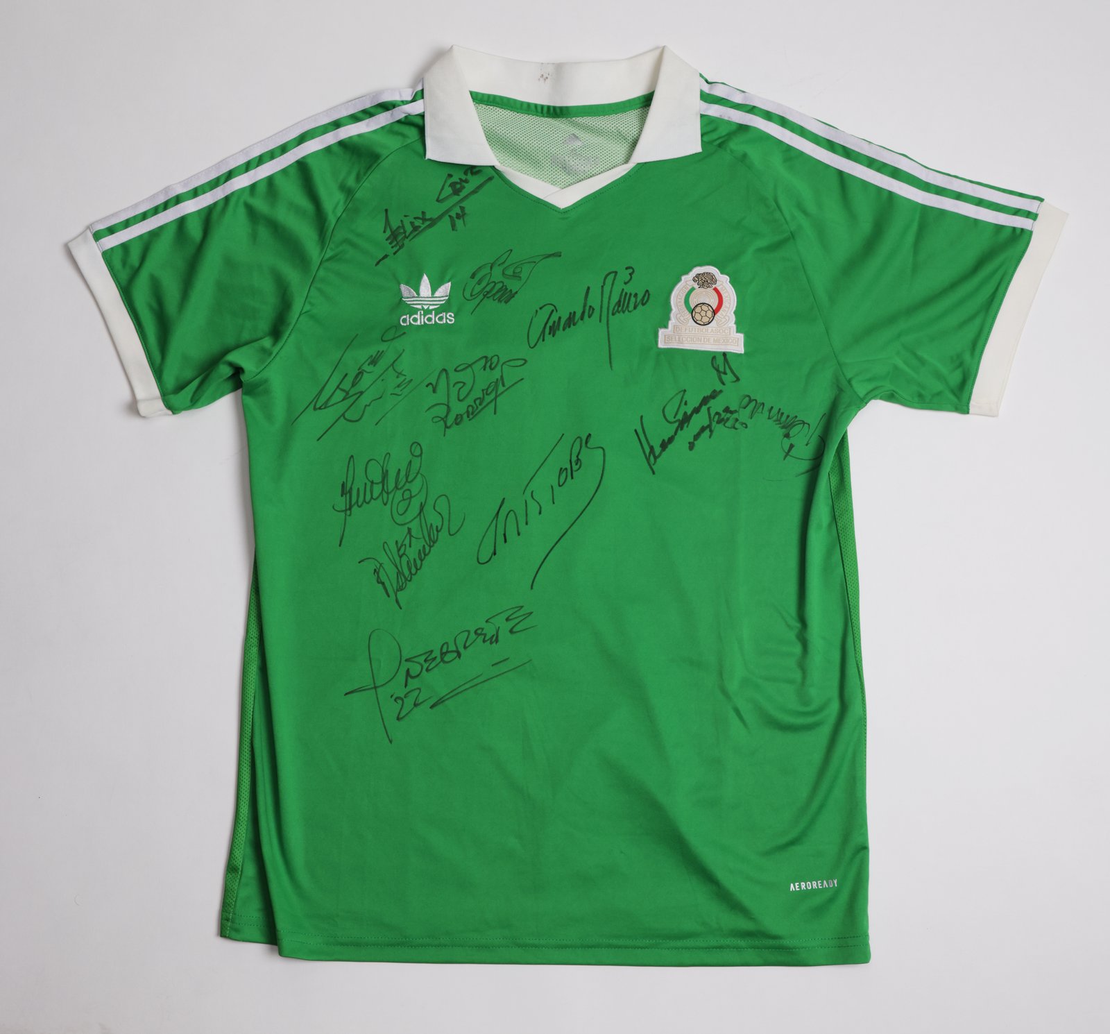 Jersey Leyendas México 1986 (Hugo Sánchez, Cruz, Negrete, etc) Mexico Selecciones - Image 2