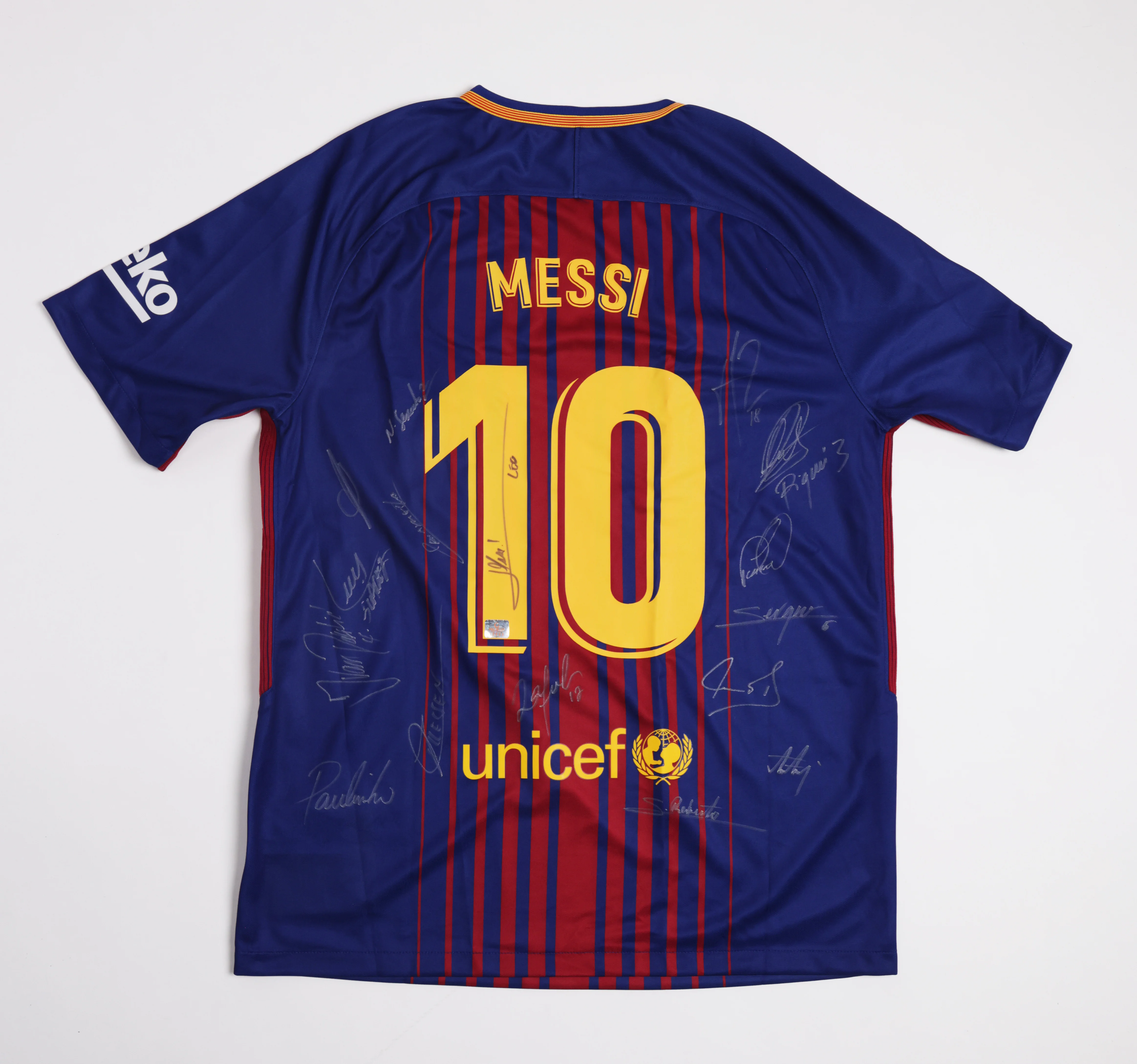 Jersey FC Barcelona 2019 (Messi, Suárez, Piqué, Paulinho, etc) FC Barcelona La Liga