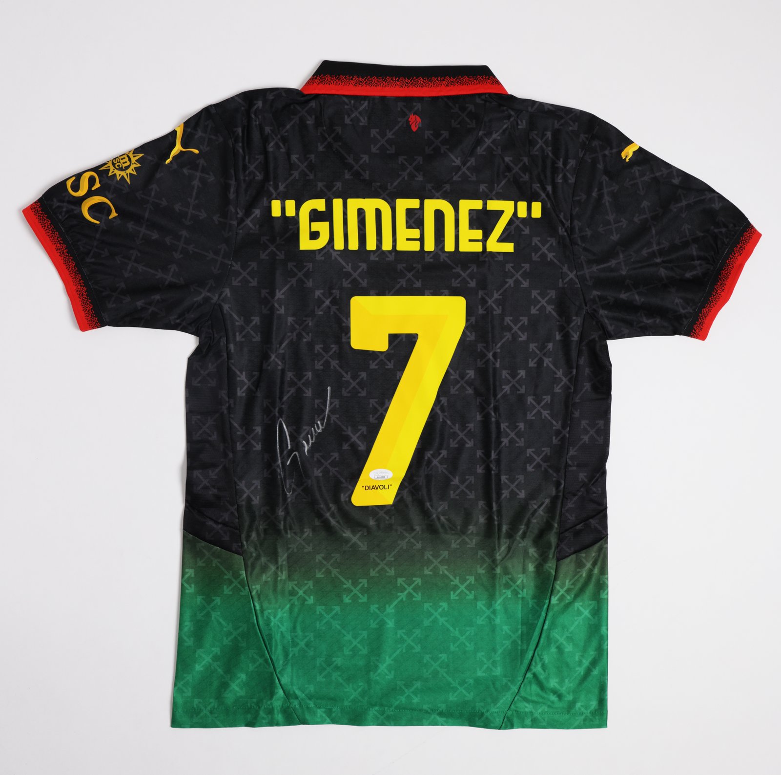 Jersey Santi Gimenez Milan Serie A