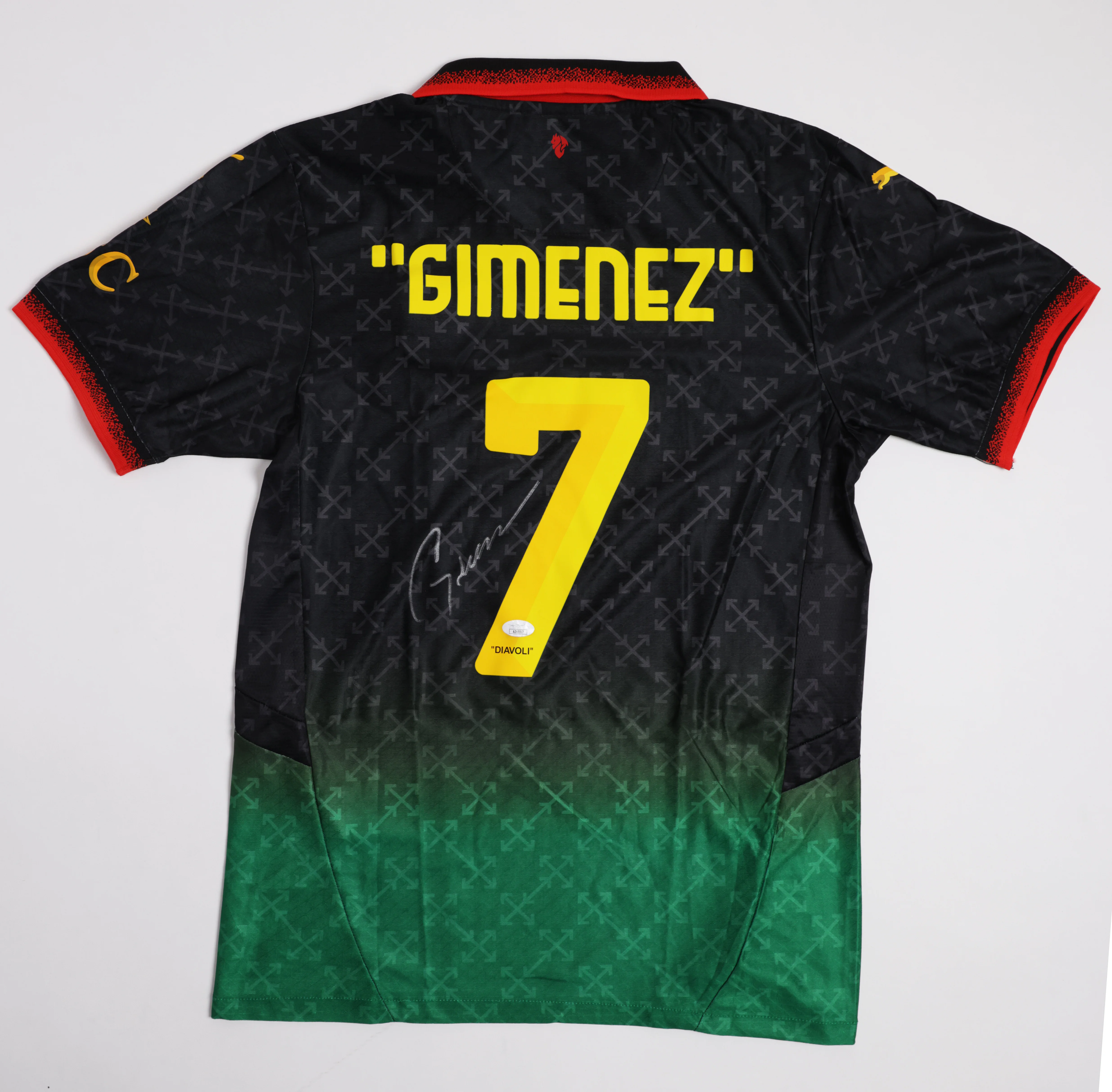 Jersey Santi Gimenez Milan Serie A
