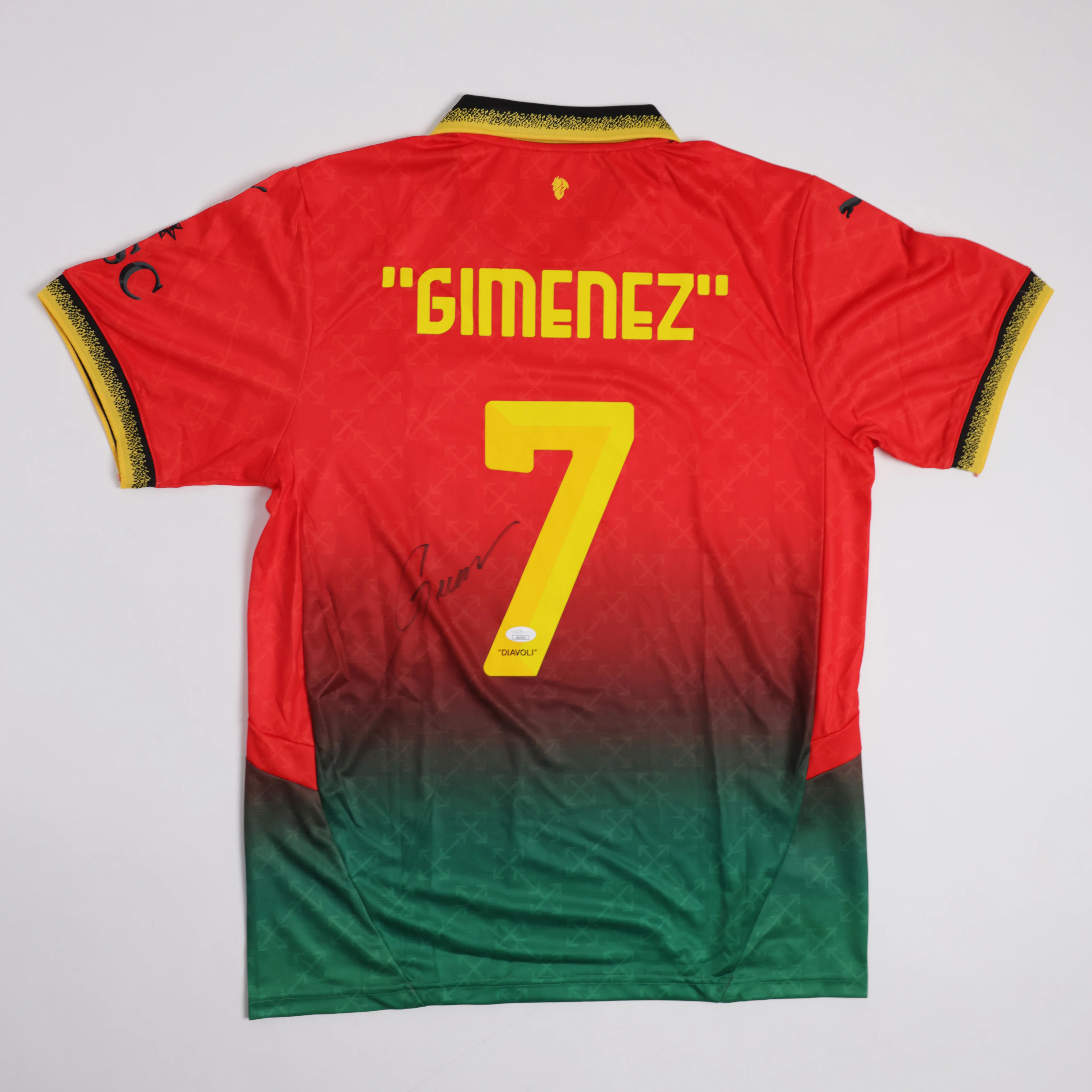 Jersey Santi Gimenez Milan Serie A