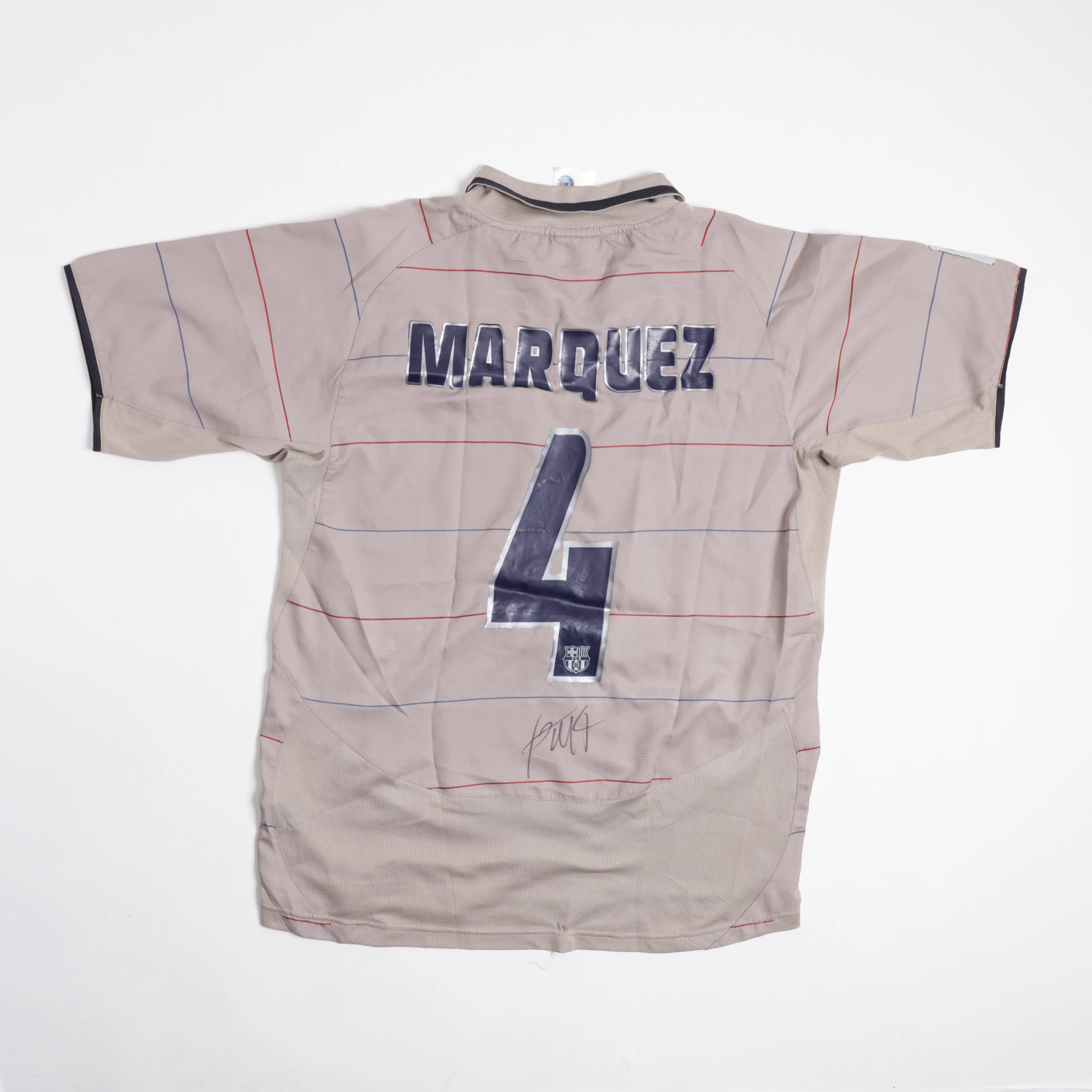 Rafa Márquez/ Carles Puyol/ Ronaldinho/ Sorin/ Saviola