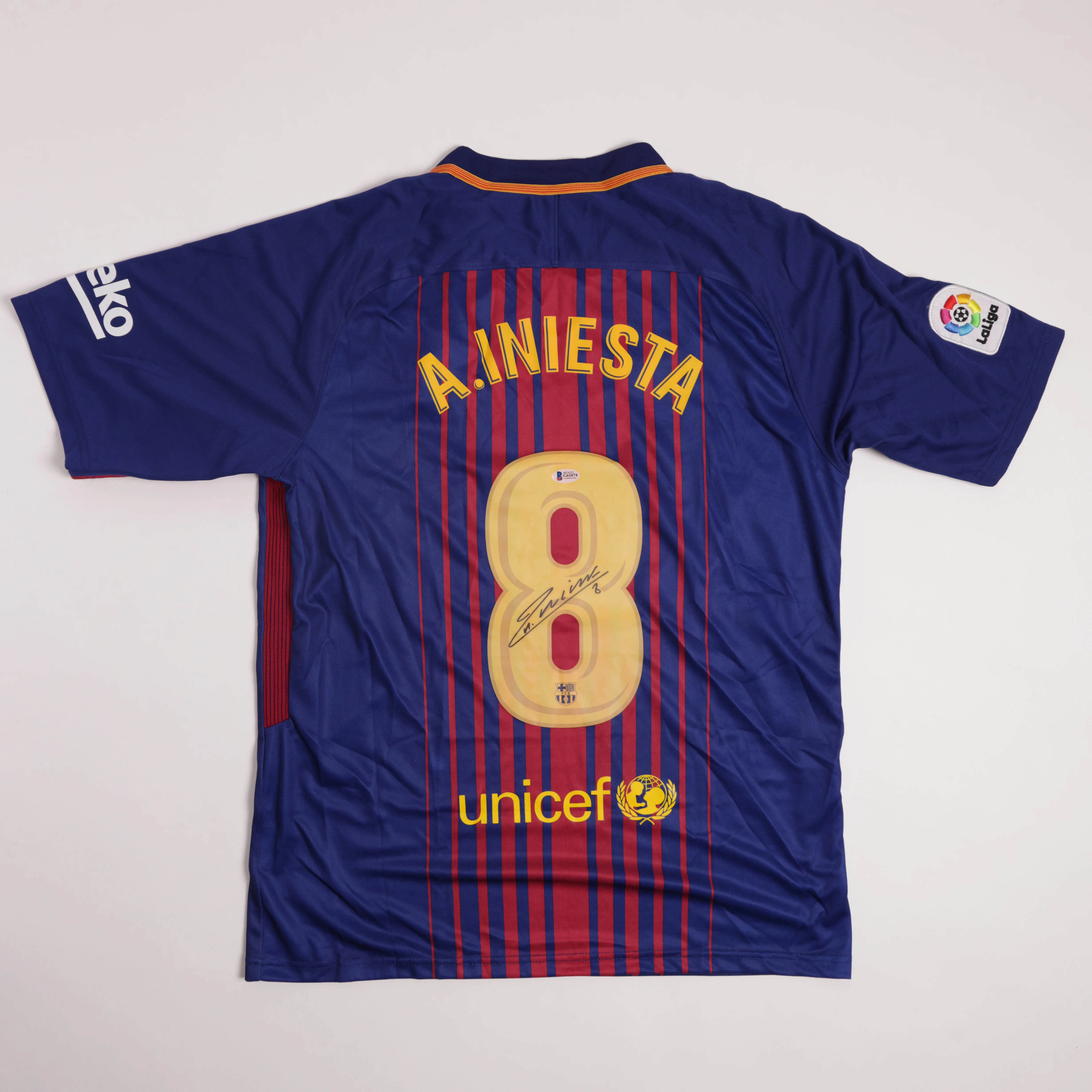 Jersey Andrés Iniesta FC Barcelona La Liga