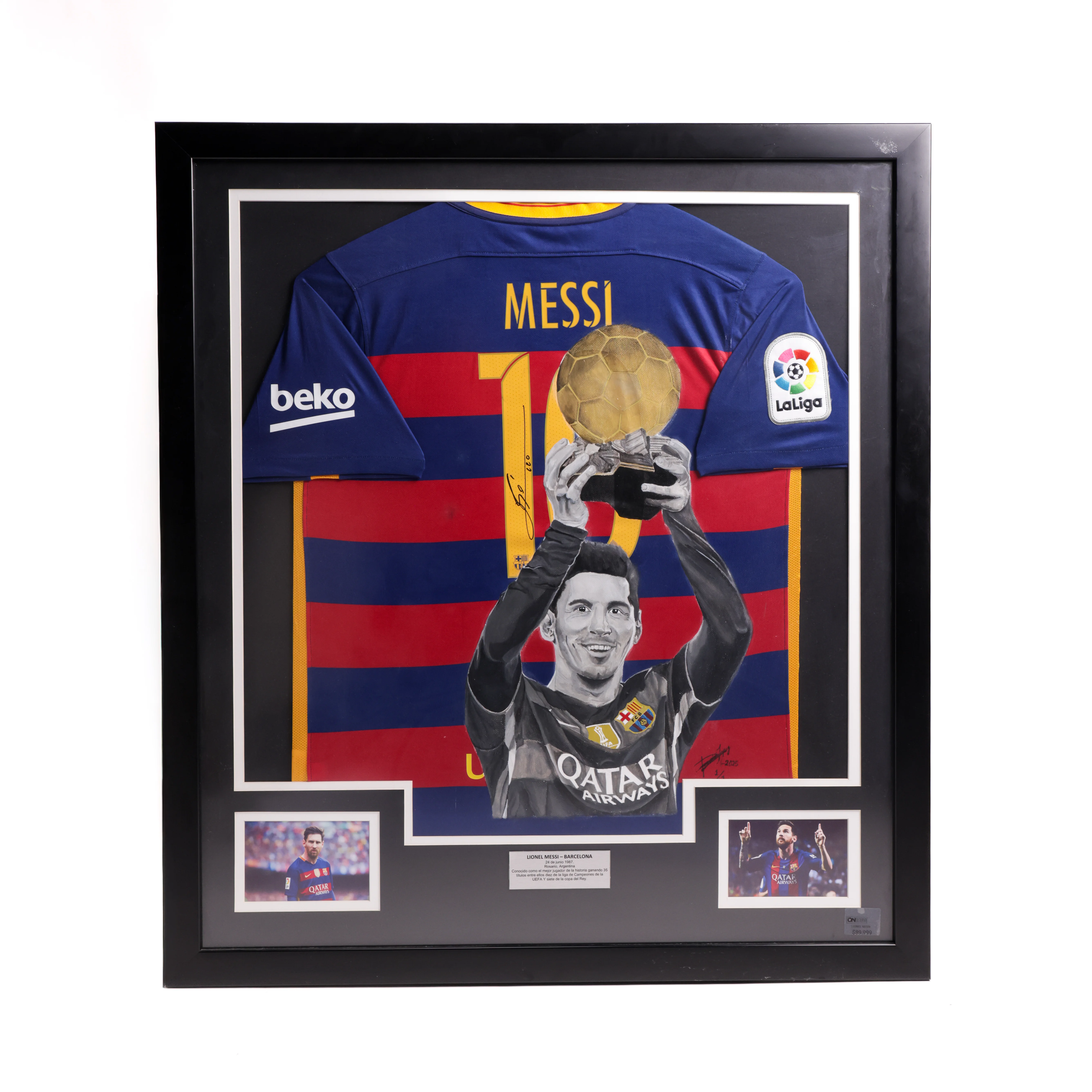 Lionel Messi, arte