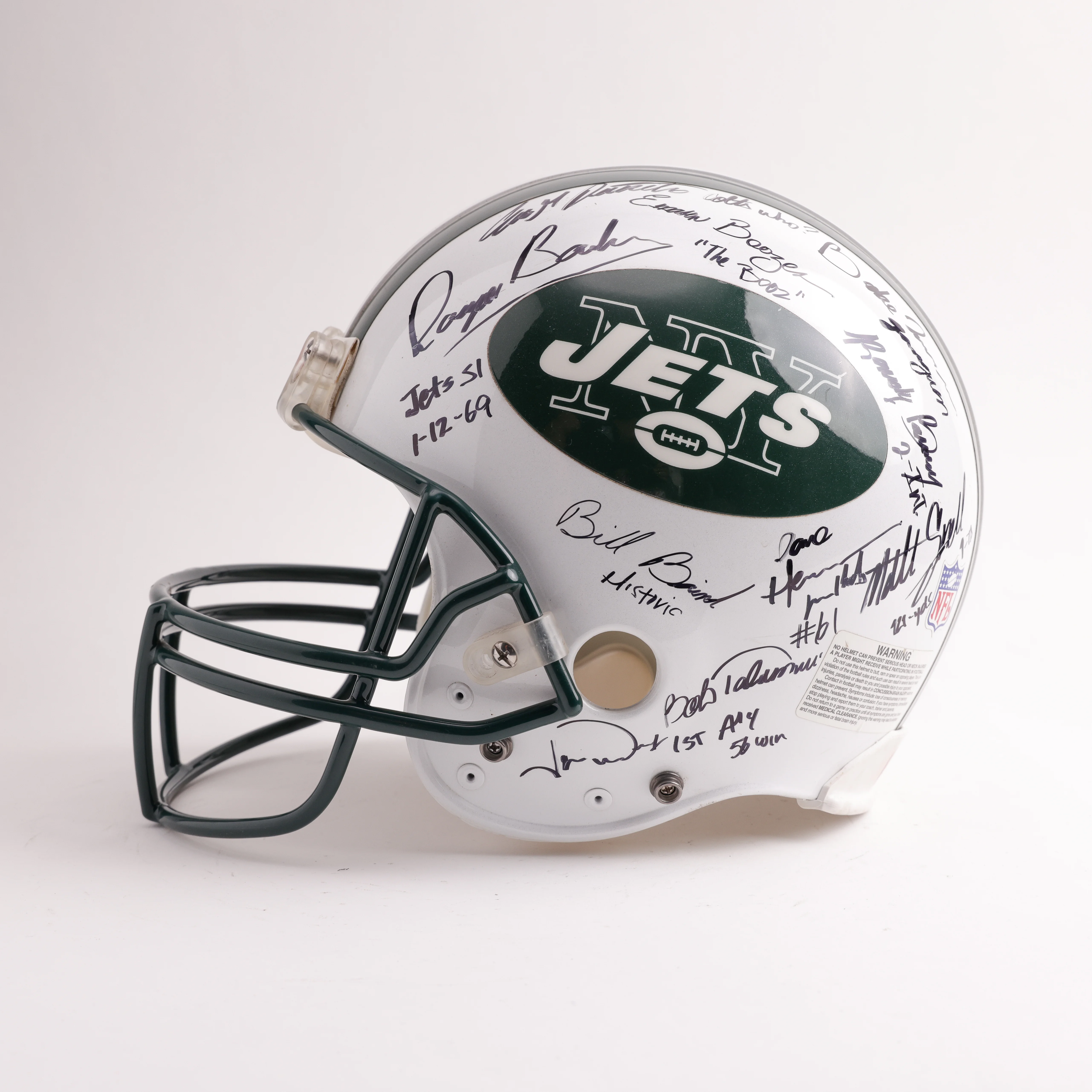 Leyendas Jets (Joe Namath, Curtis Martin, Darrelle Revis, etc.) - limitada a 69 - Image 2