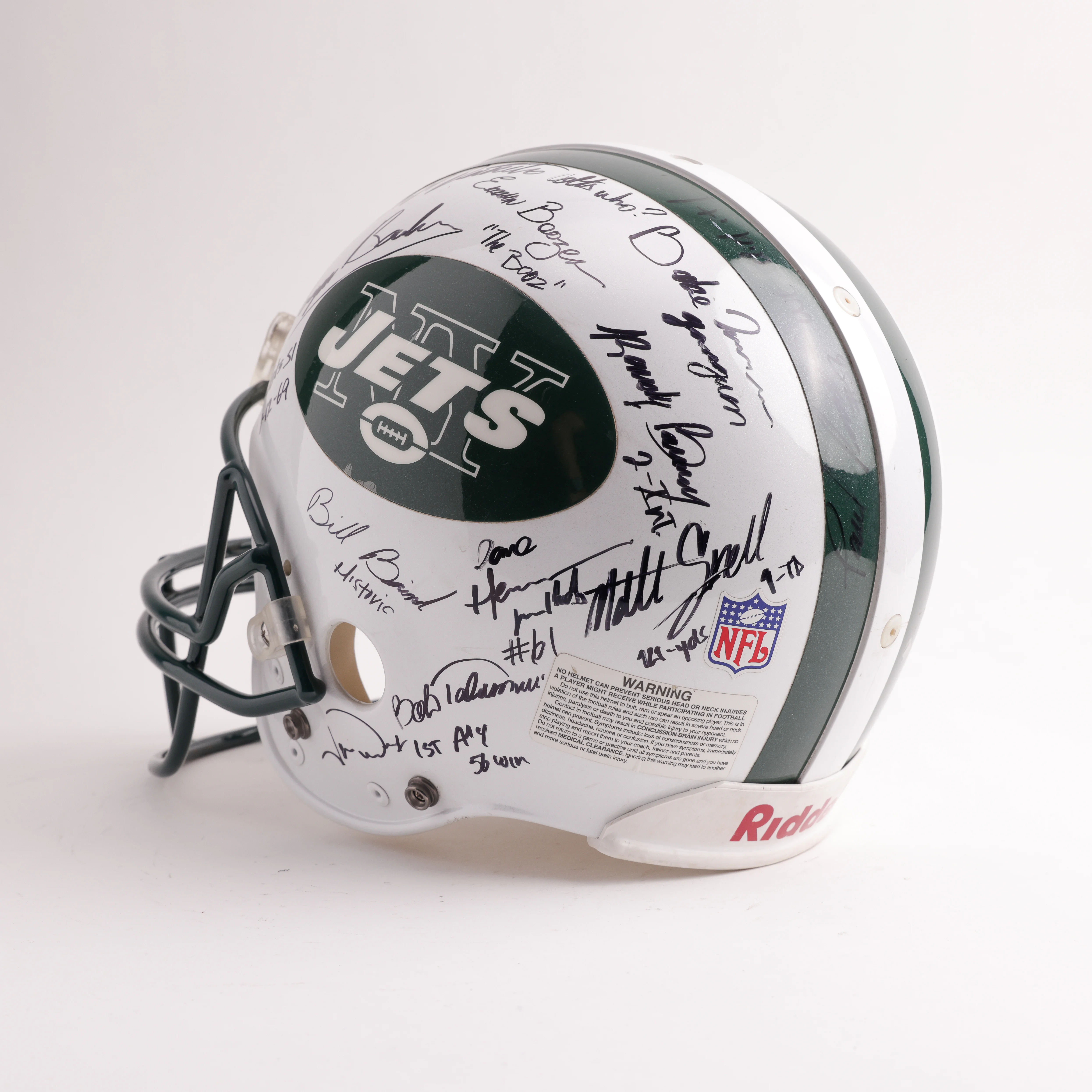Leyendas Jets (Joe Namath, Curtis Martin, Darrelle Revis, etc.) - limitada a 69 - Image 3