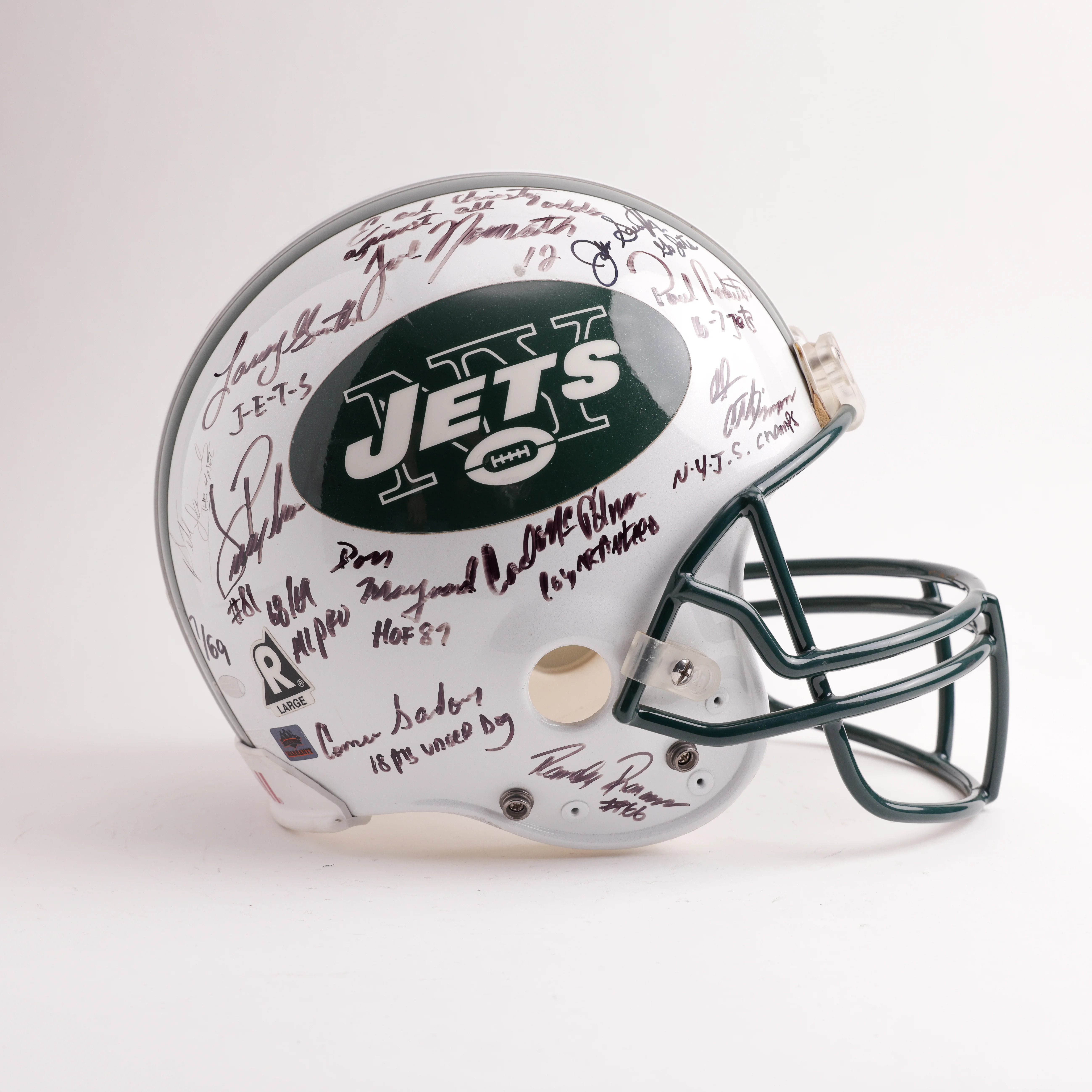 Leyendas Jets (Joe Namath, Curtis Martin, Darrelle Revis, etc.) - limitada a 69 - Image 6