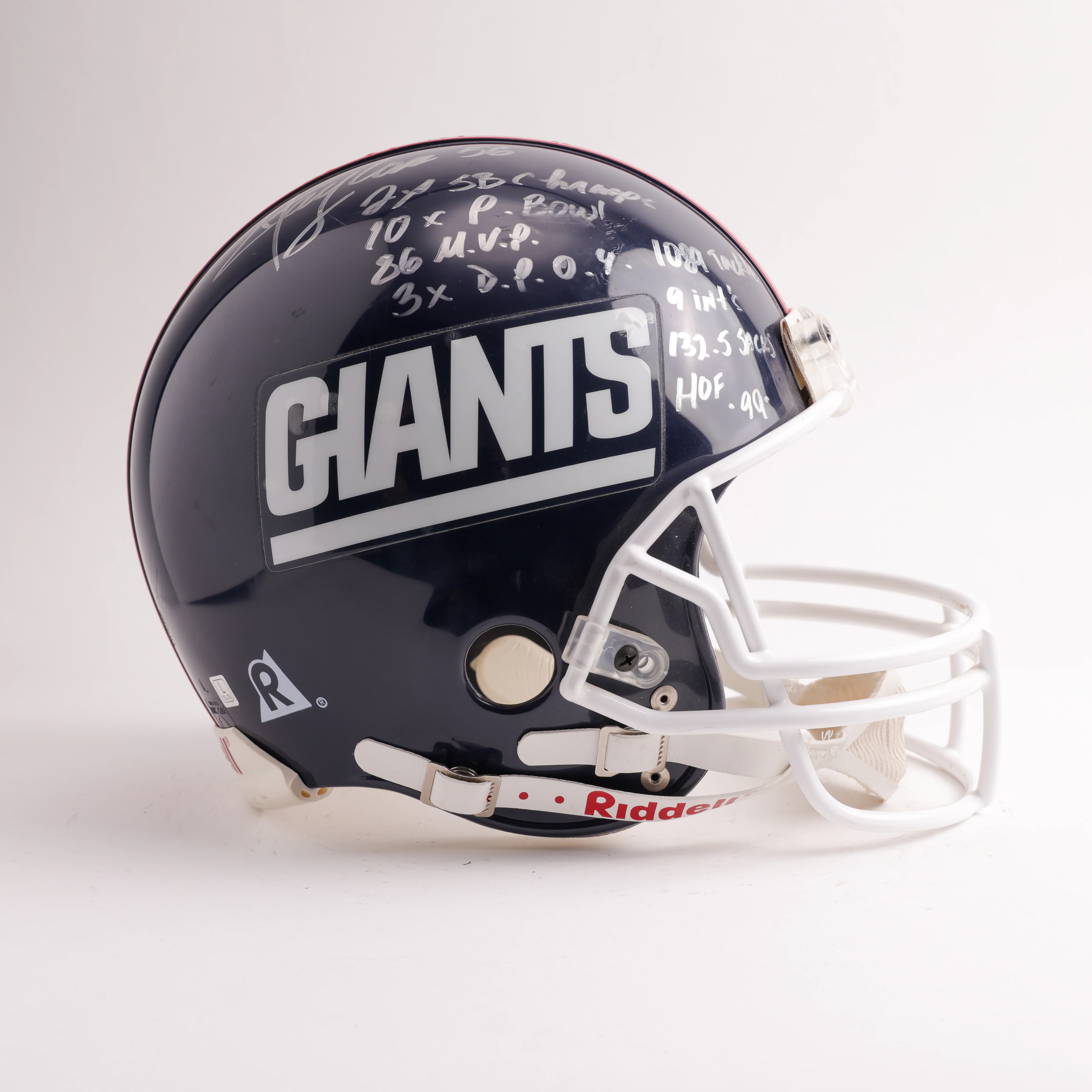 Lawrence Taylor, inscripciones