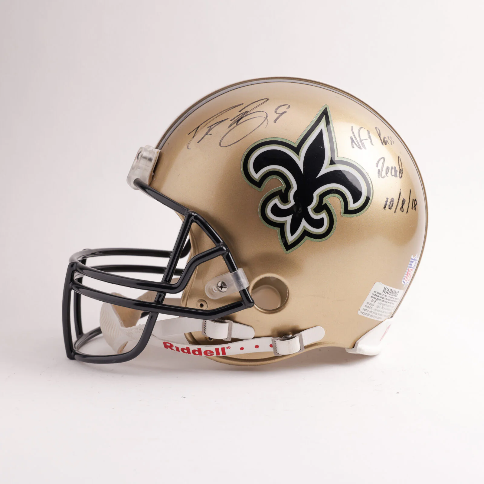 Drew Brees, inscripciones